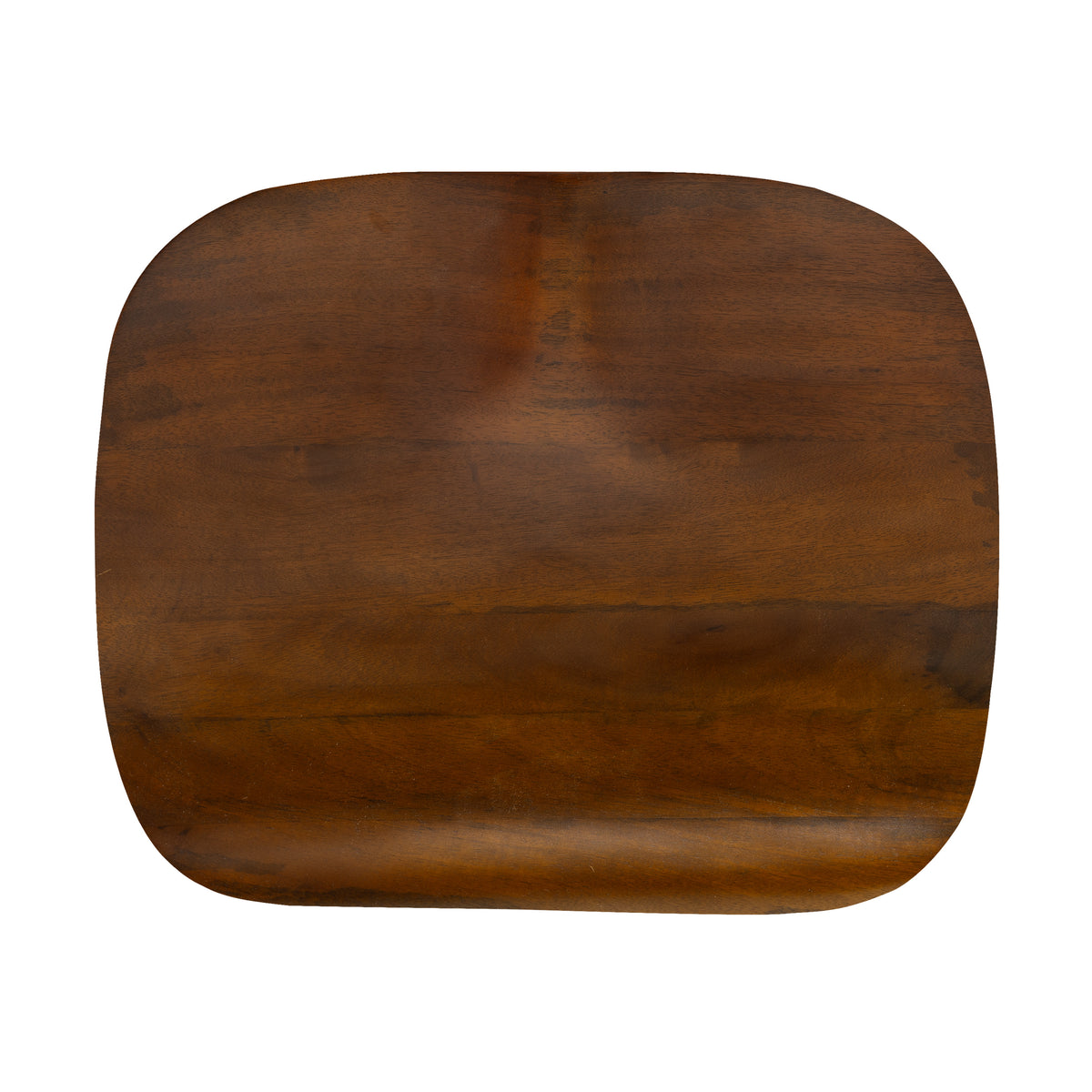Lara Saddle Seat Counter Stools Set of 2 - Walnut
