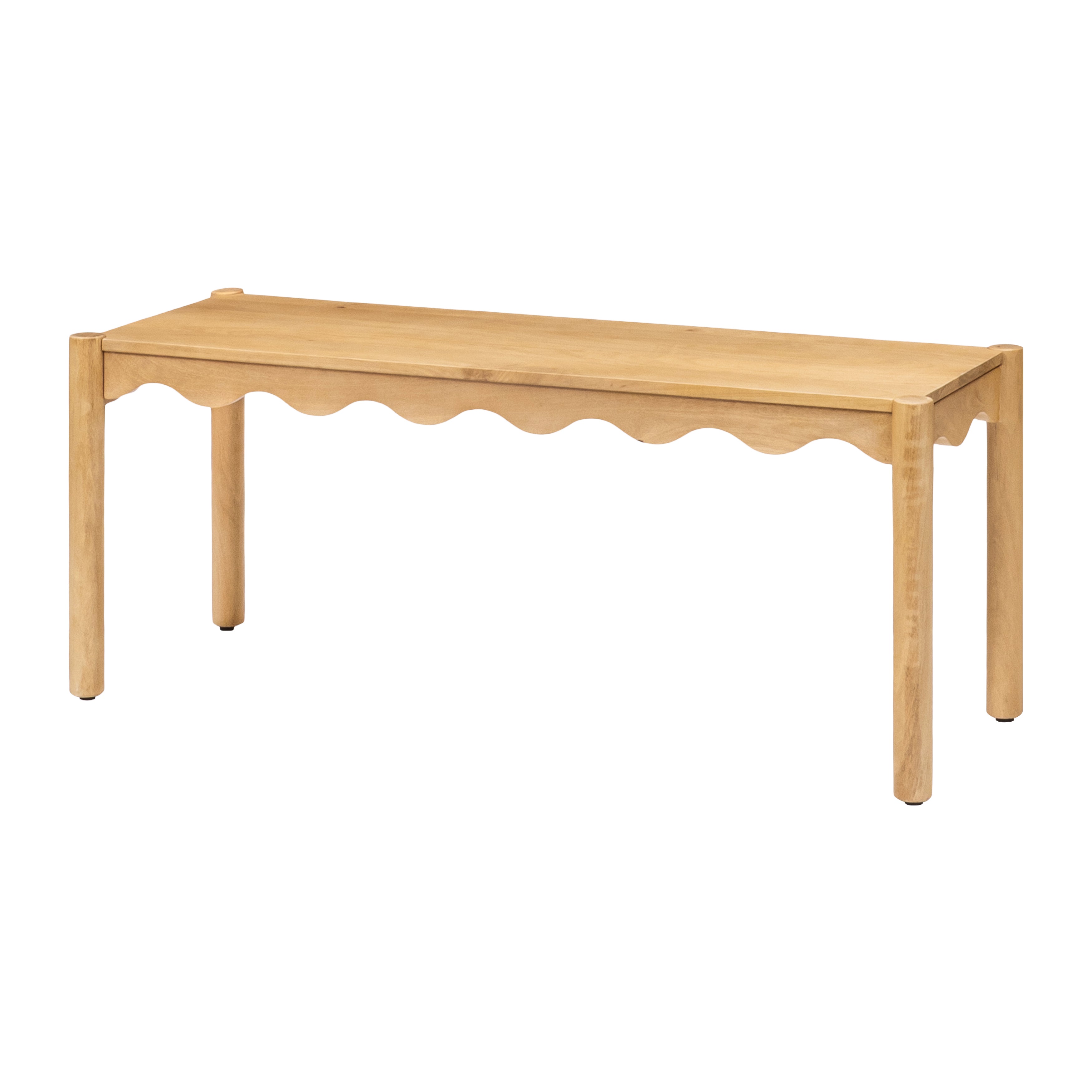 Tilly Solid Wood Bench - Light Blonde