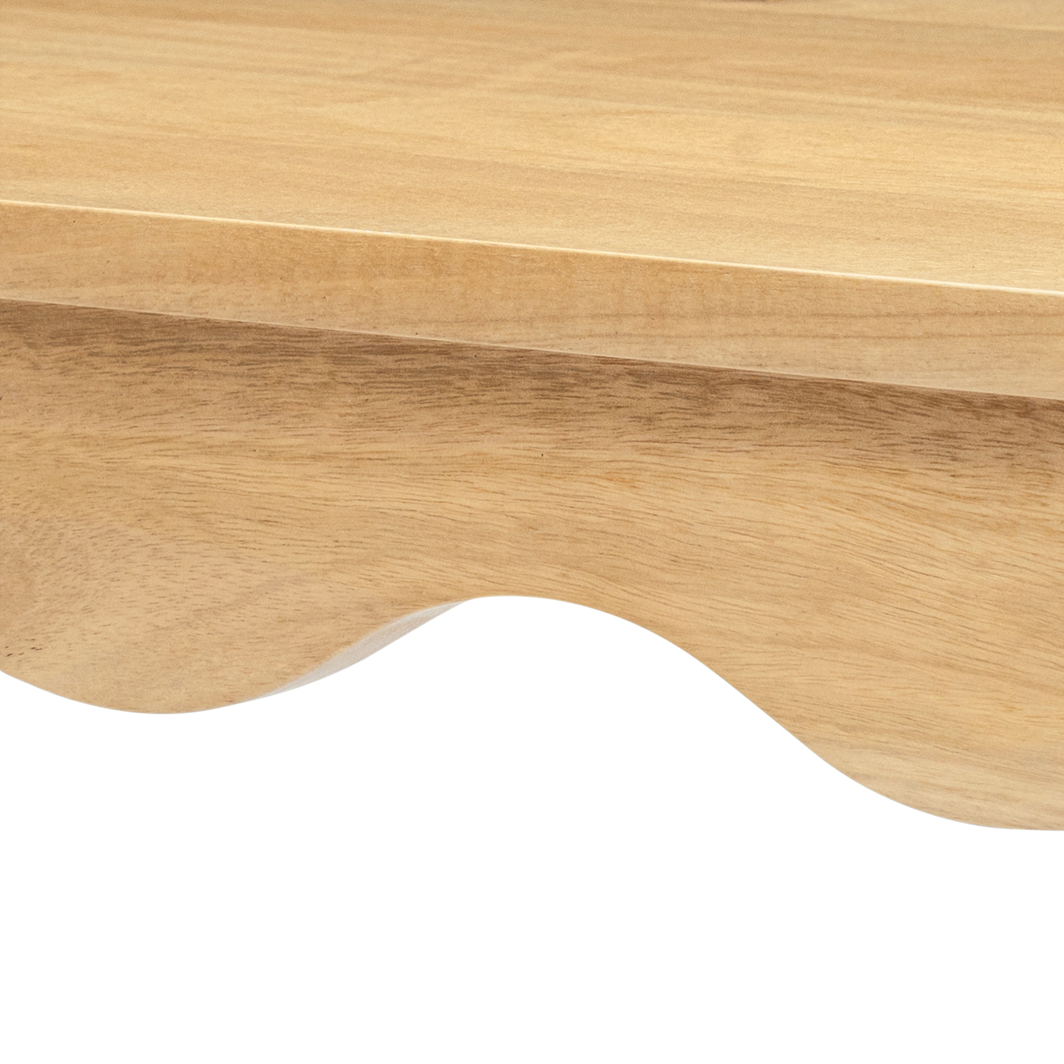 Tilly Solid Wood Bench - Light Blonde