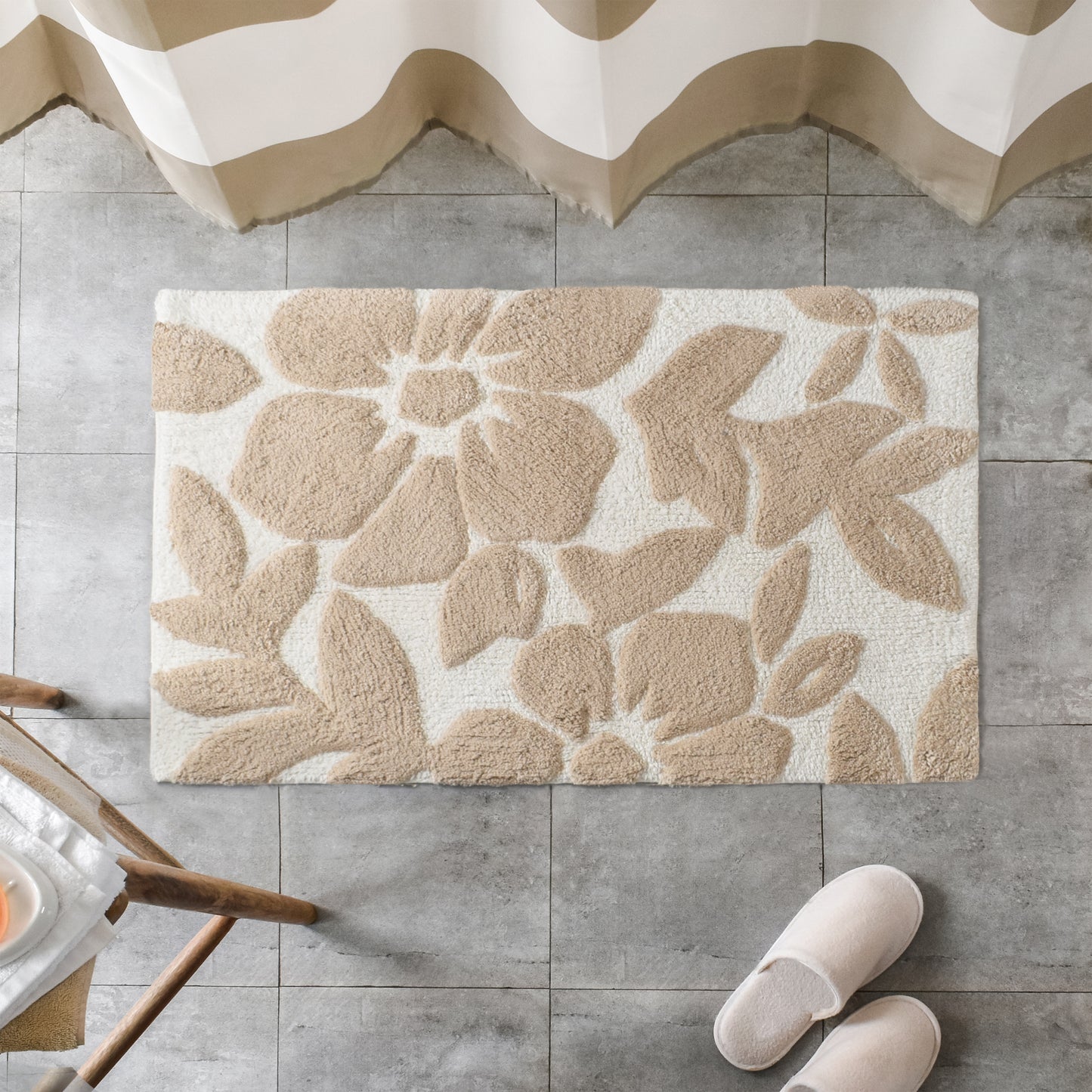 Burlington Leaf Bath Mat - 21"x34"
