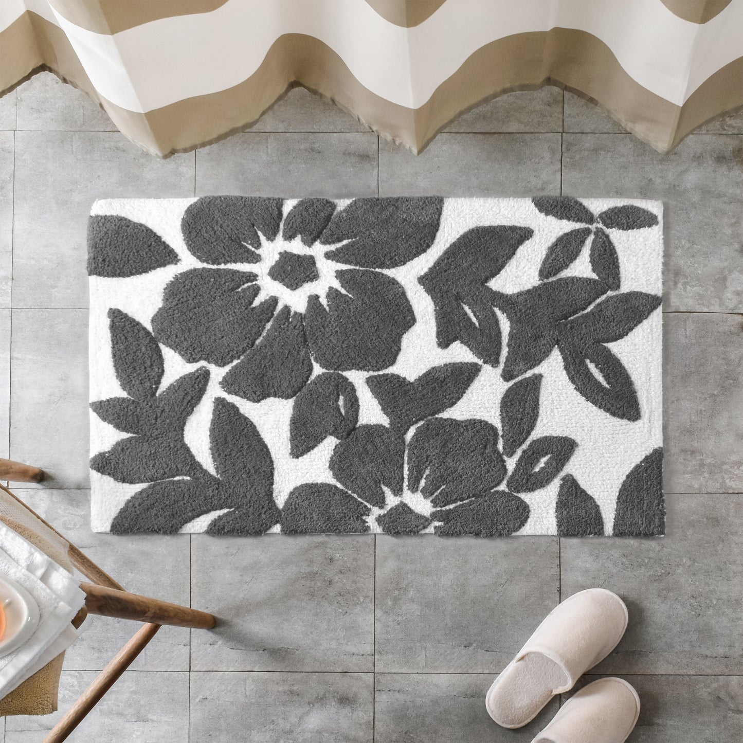 Burlington Leaf Bath Mat - 21"x34"