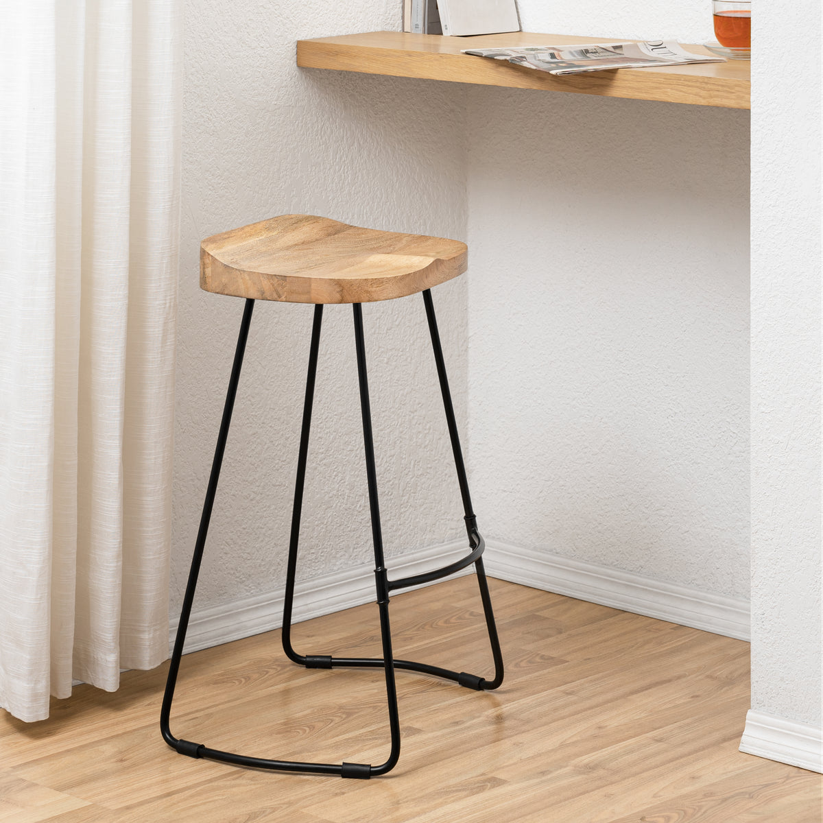 Rombass Counter Stool - Natural