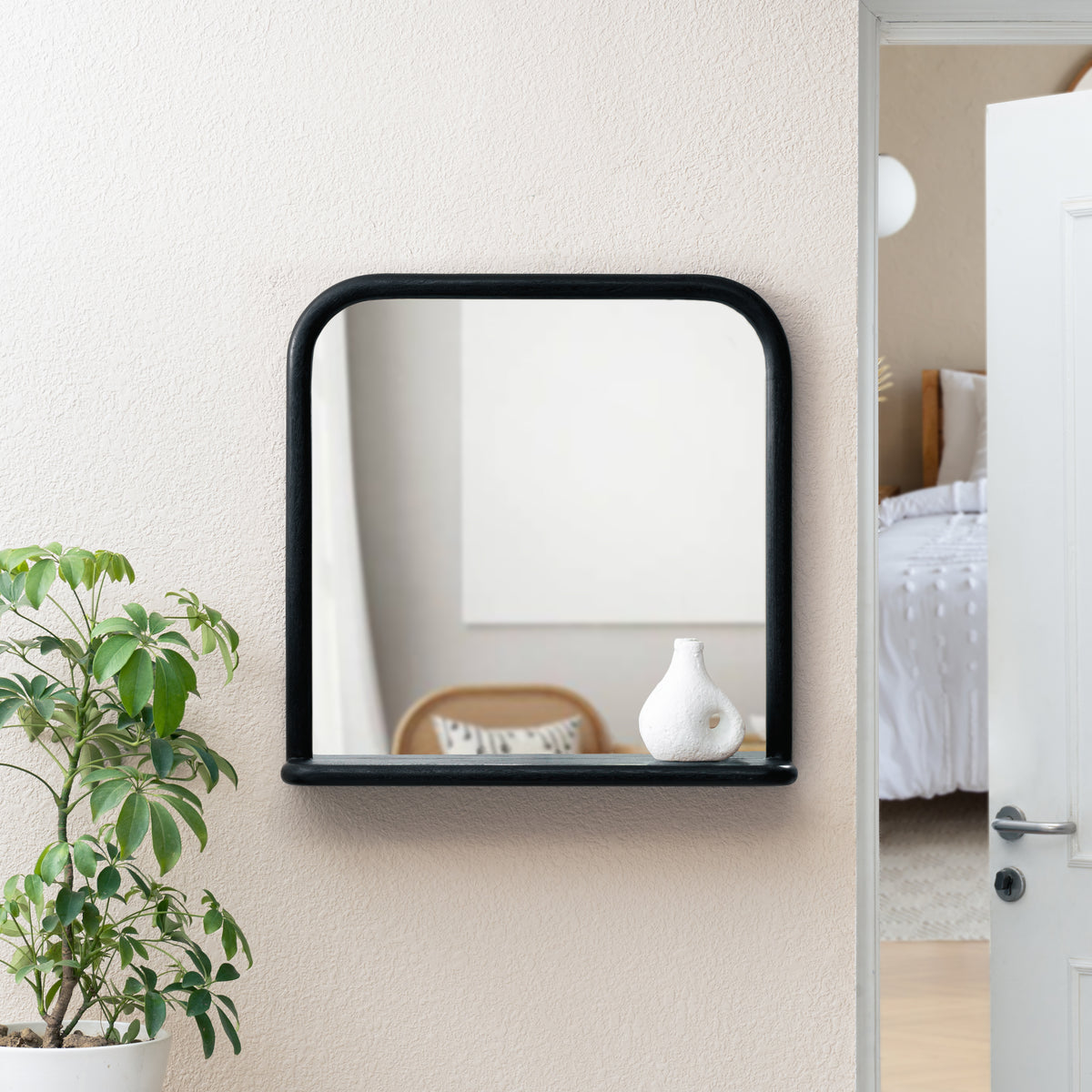 Ricky Accent Wall Mirror - Black