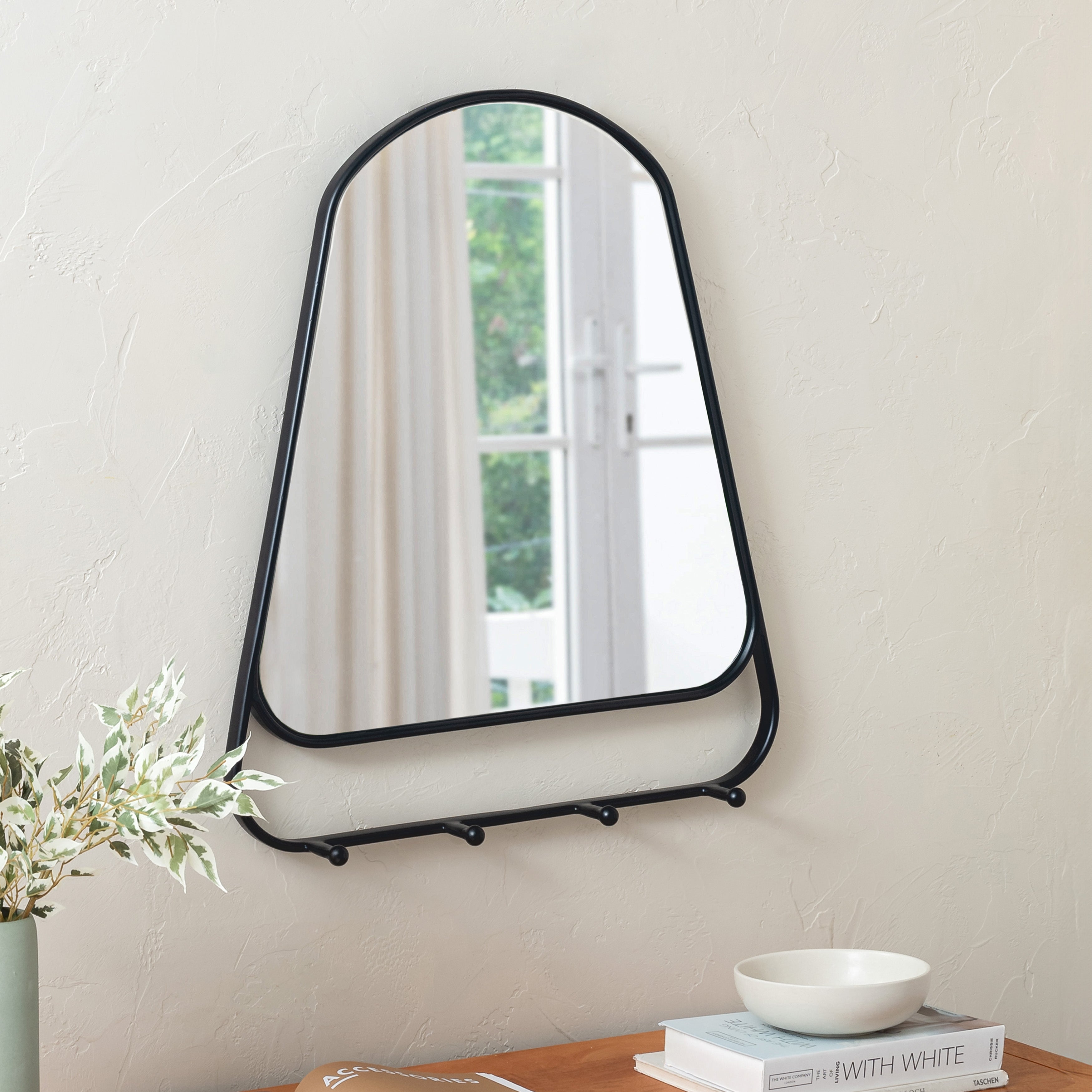 Harrison Accent Wall Mirror - Black