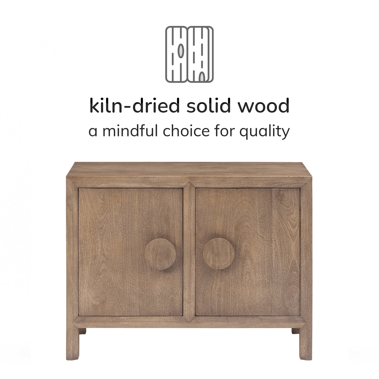 Bobby Solid Wood Sideboard