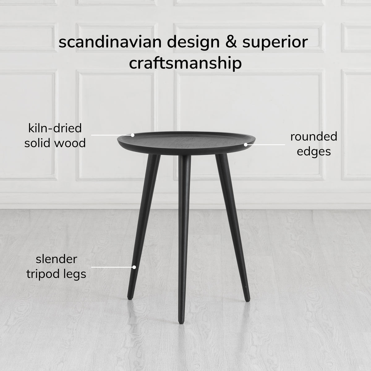 Electra End Table - Black