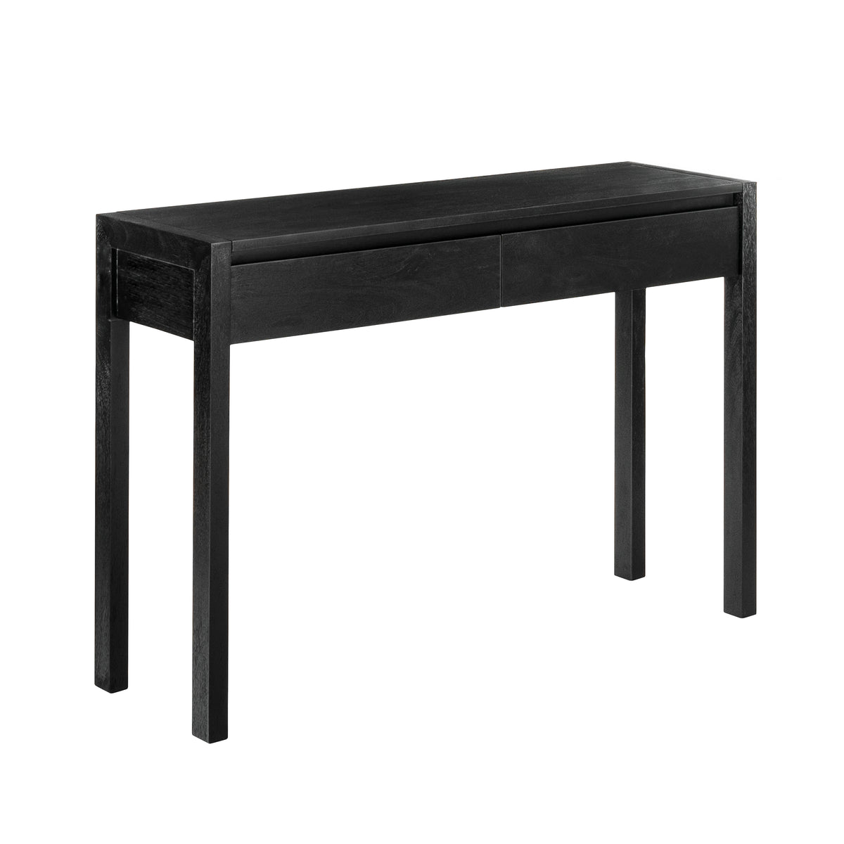 Chiltern Solid Wood Console Table - Black