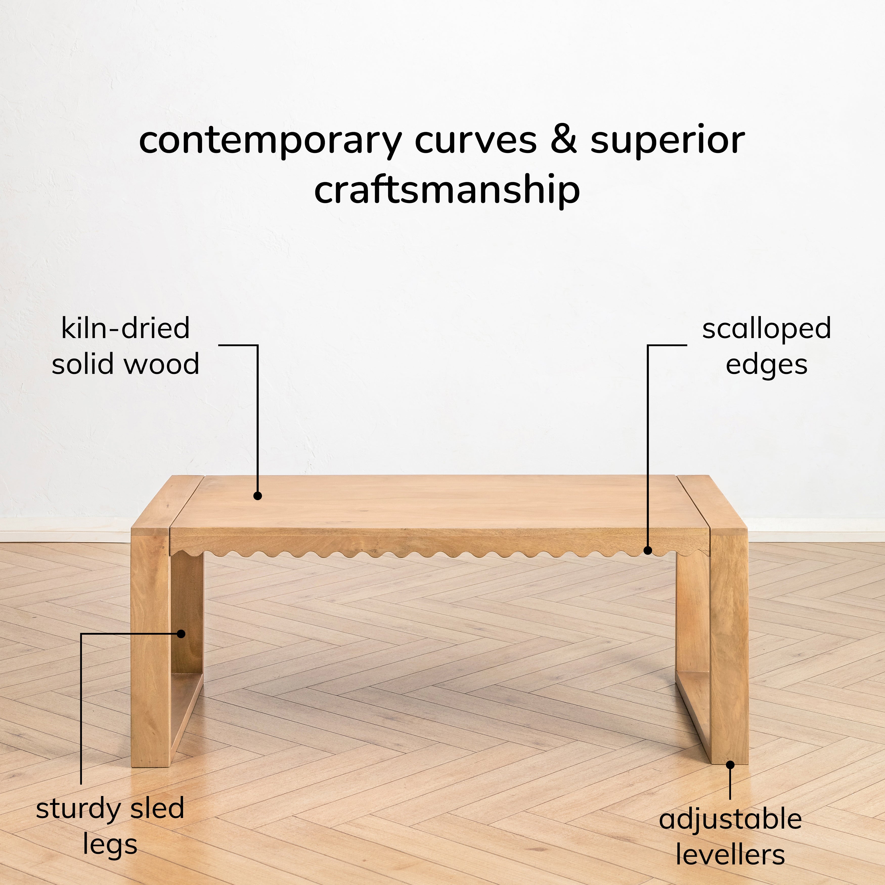 Evo Solid Wood Coffee Table