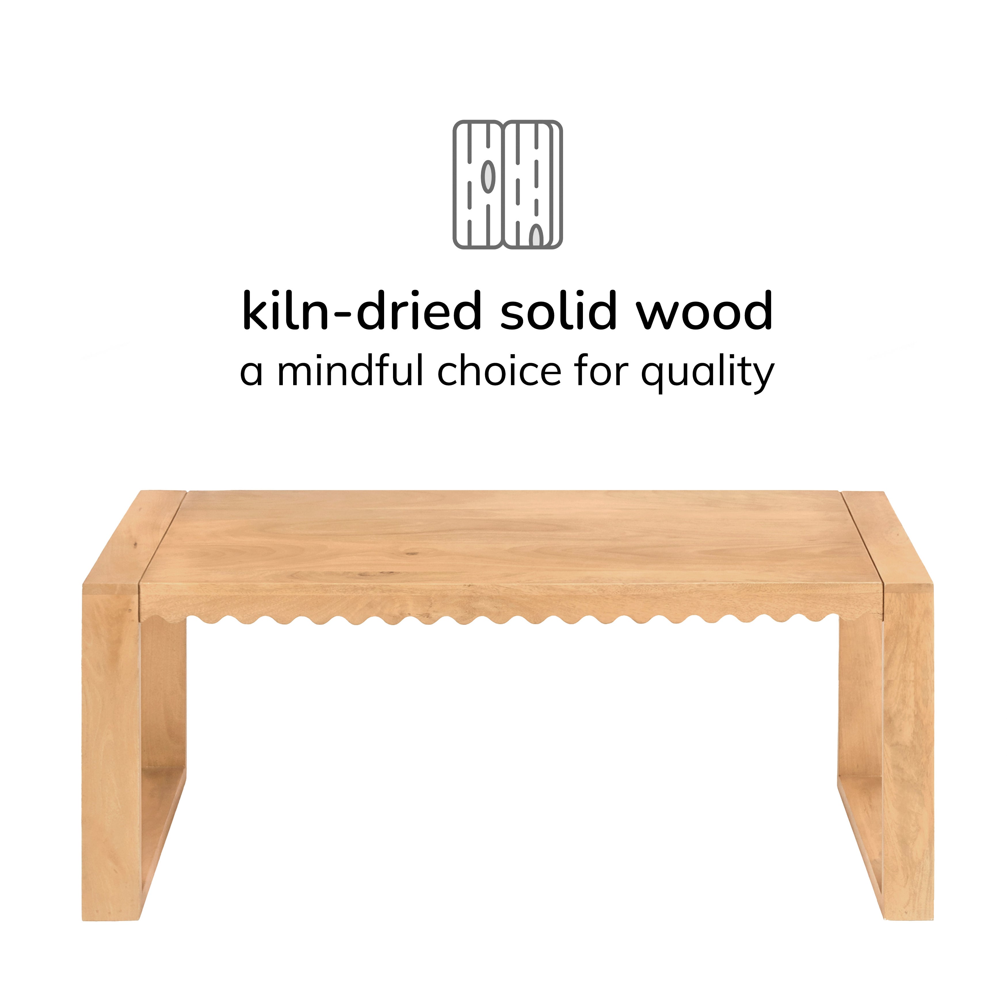 Evo Solid Wood Coffee Table