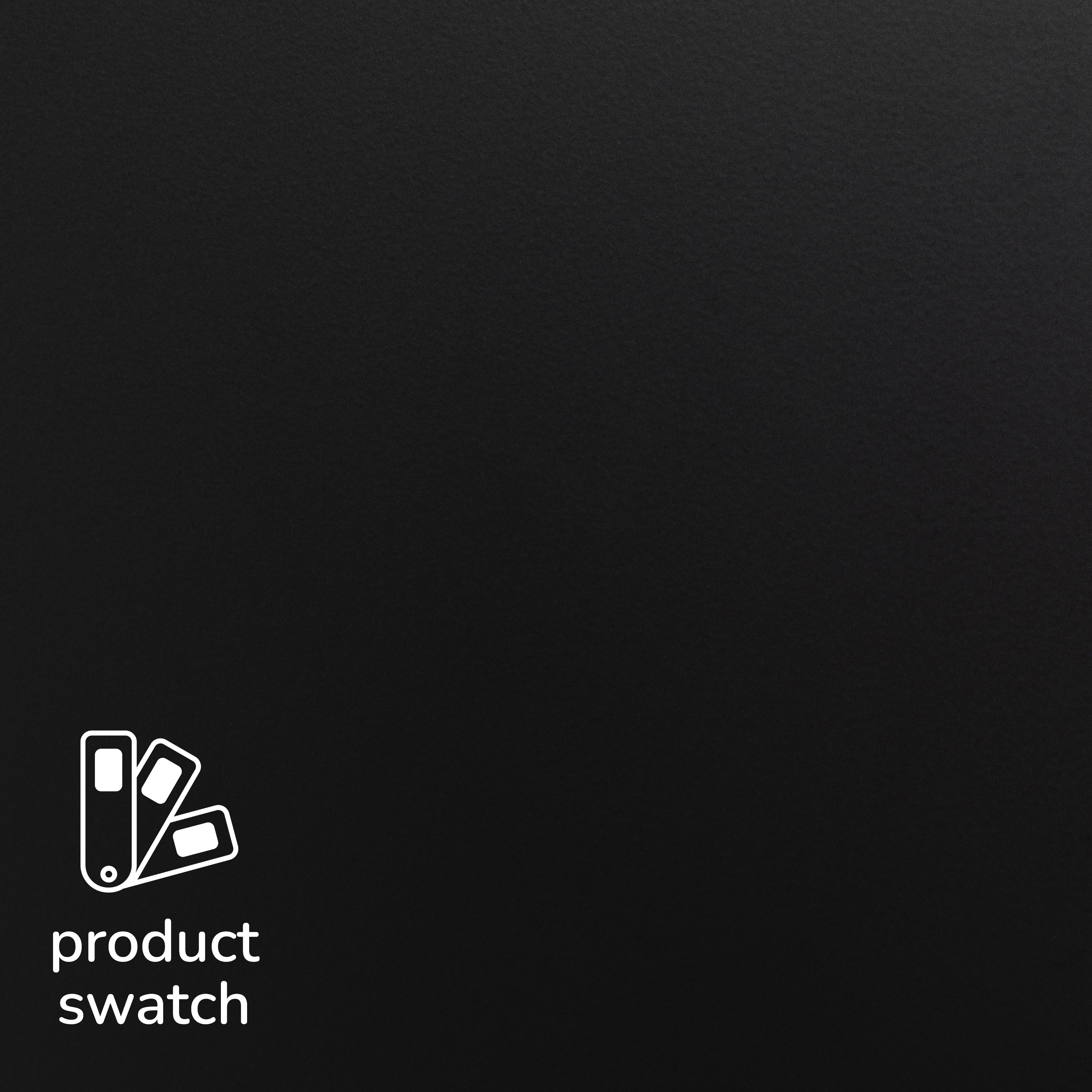 River Iron & Glass End Table - Black