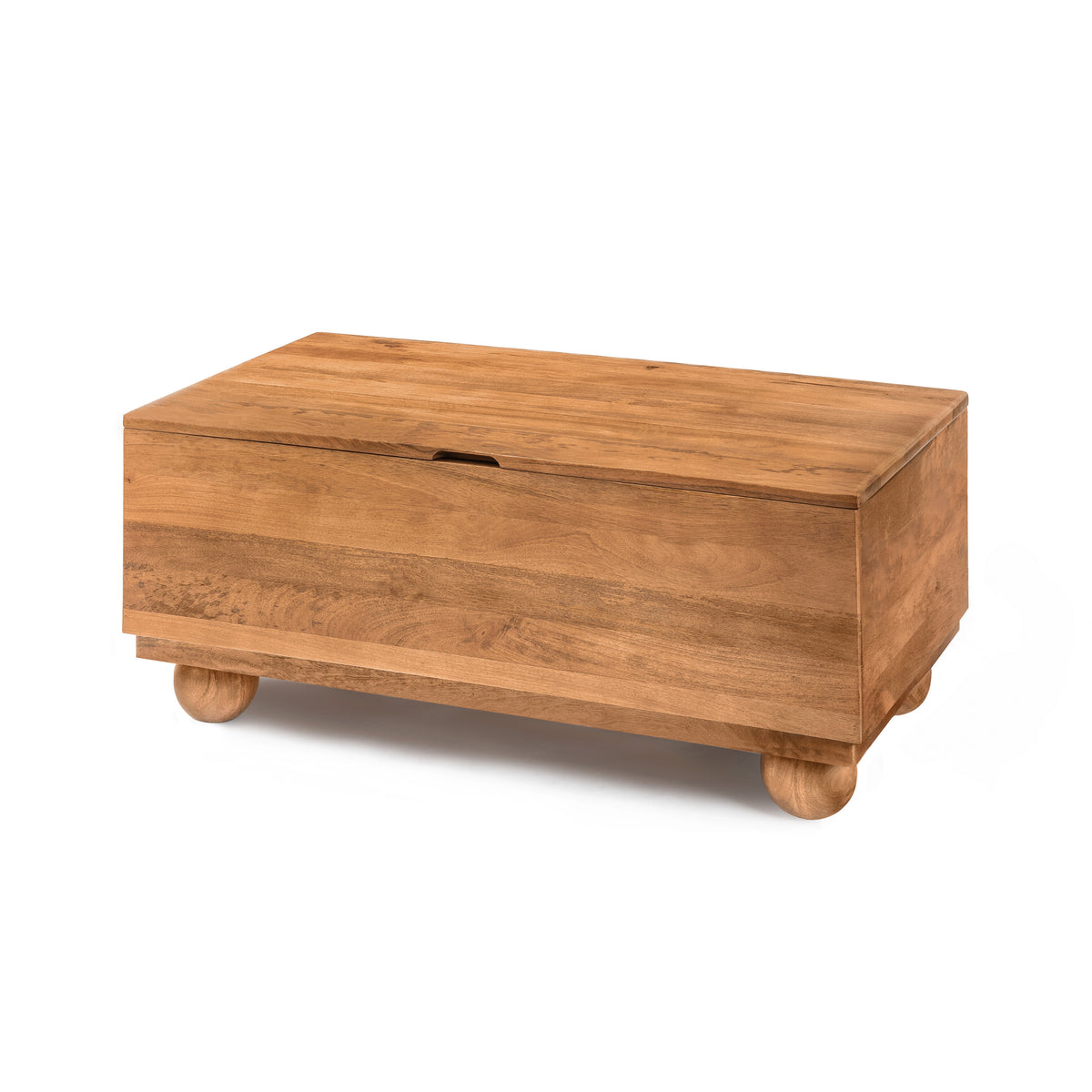 Flintoff Solid Wood Coffee Table - Mid Tone Honey