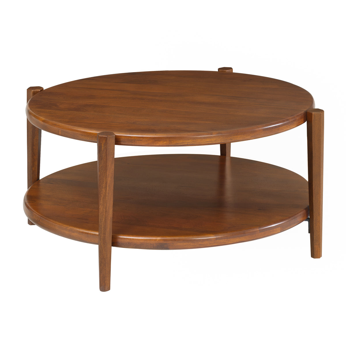 Cherokee Solid Wood Coffee Table - Walnut