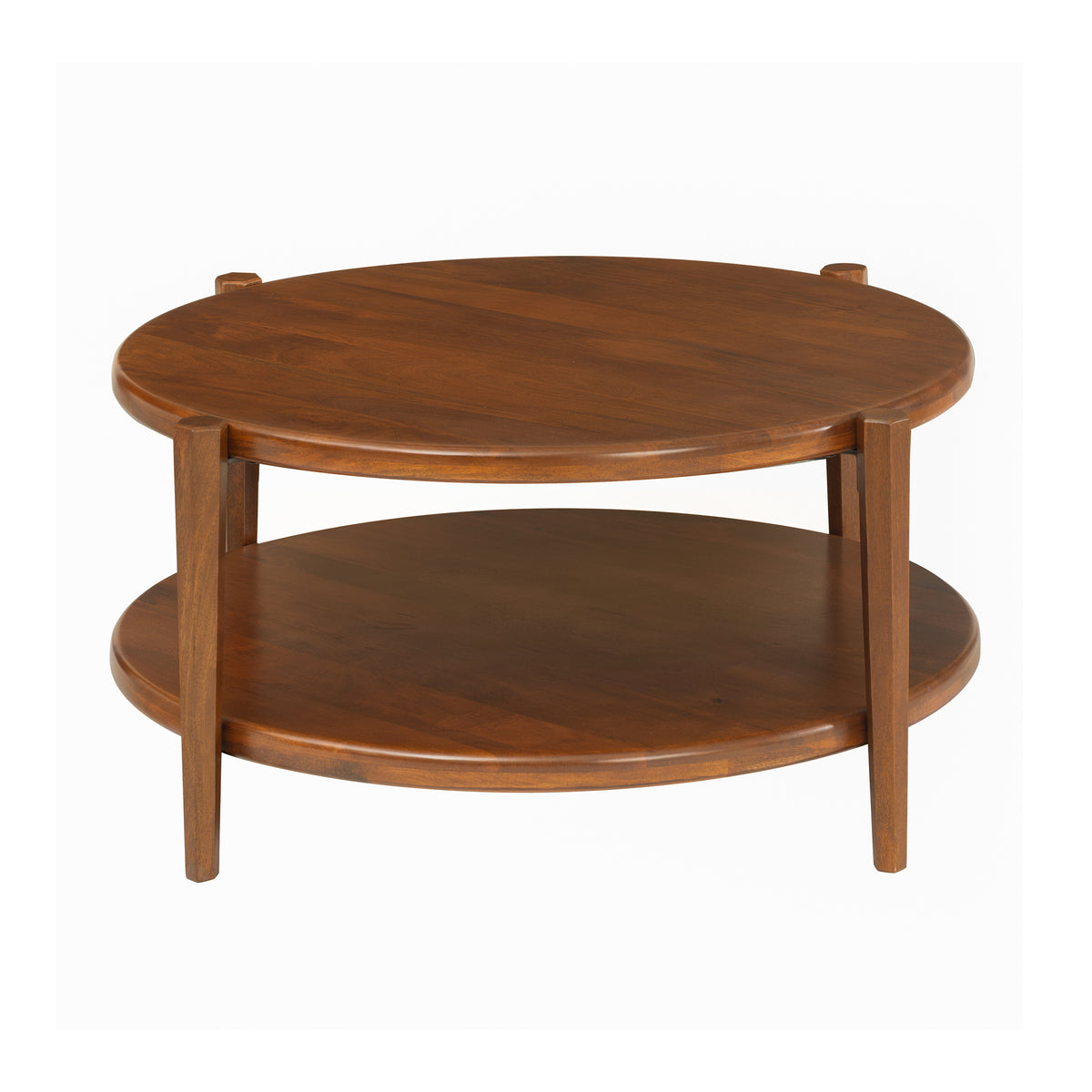 Cherokee Solid Wood Coffee Table - Walnut