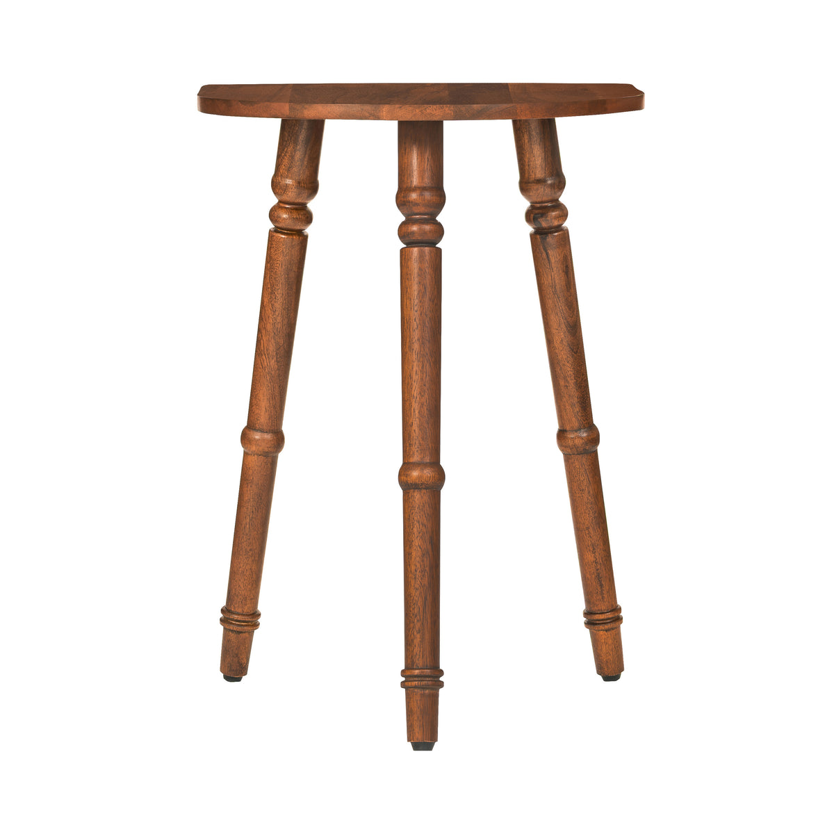 Bibi Solid Wood End Table - Walnut