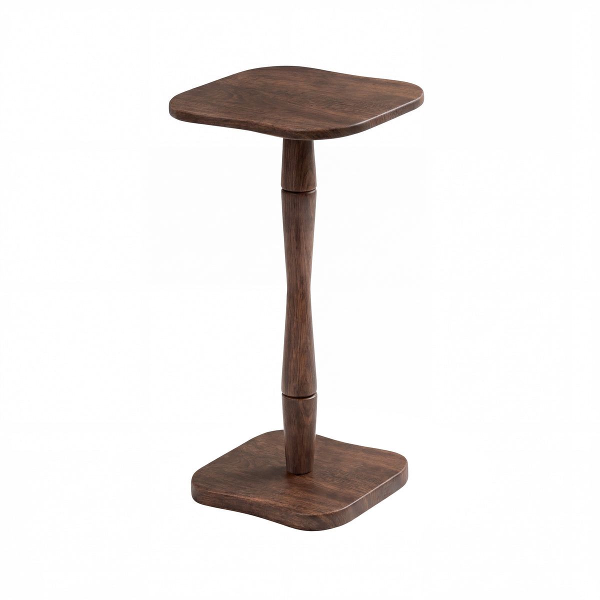 Jasmine Solid Wood End Table - Espresso