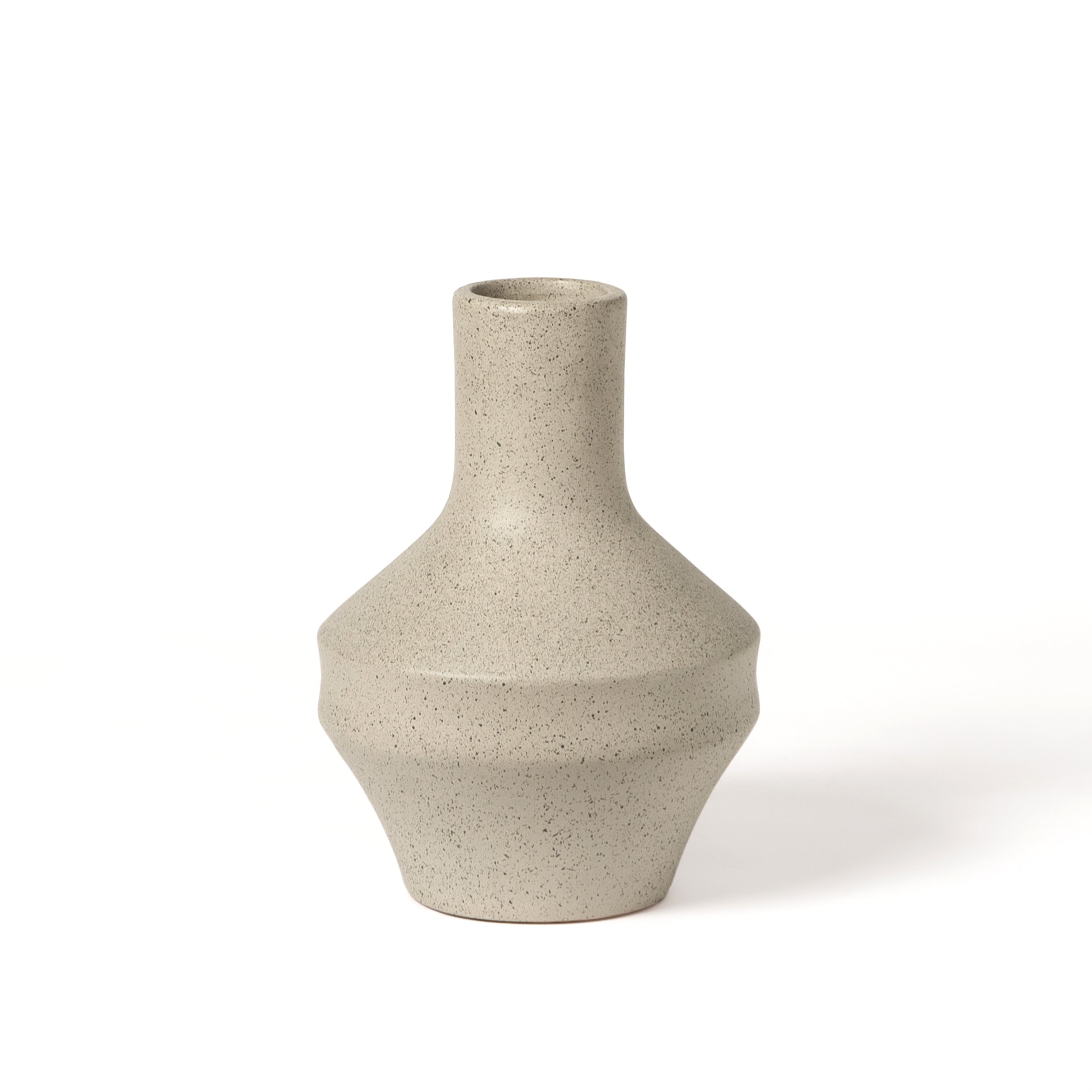 Marcel Terracotta Vase - Grey