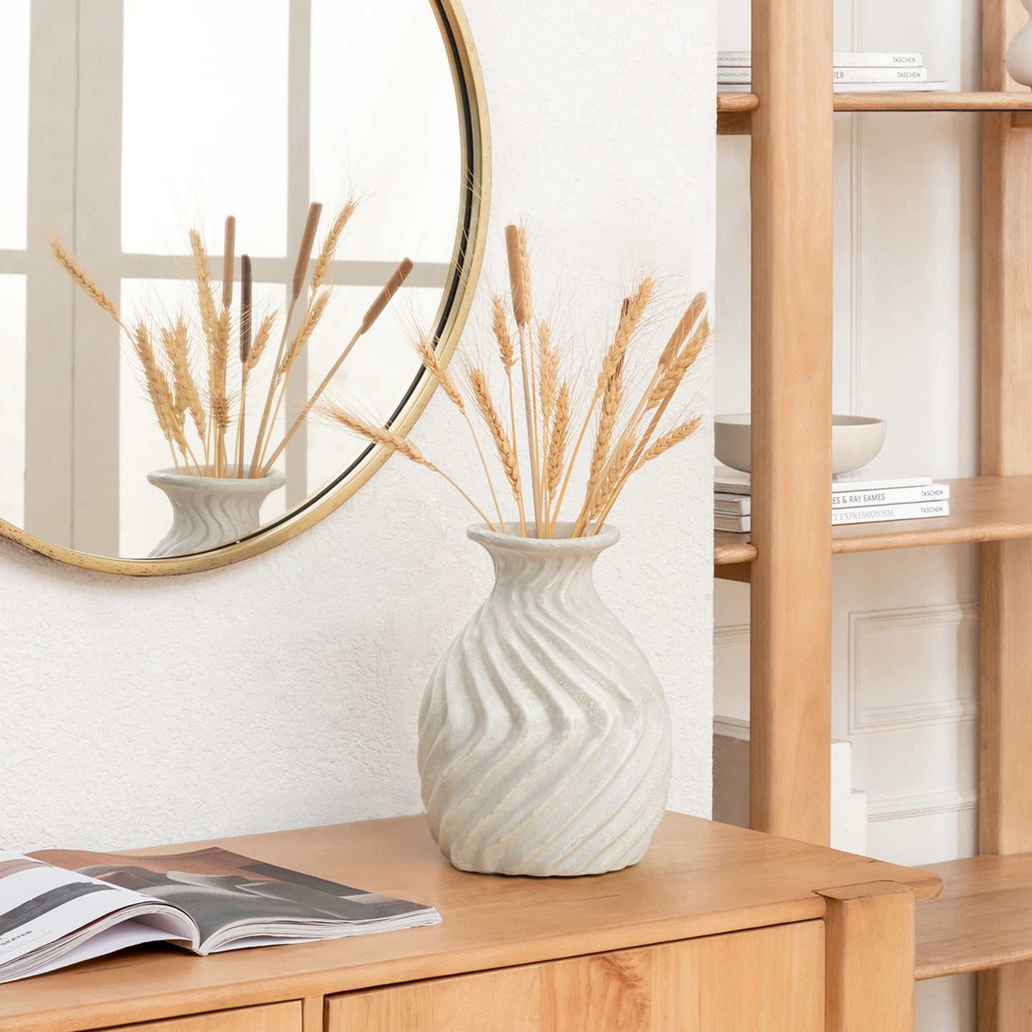 Epsom Ecomix Vase - White