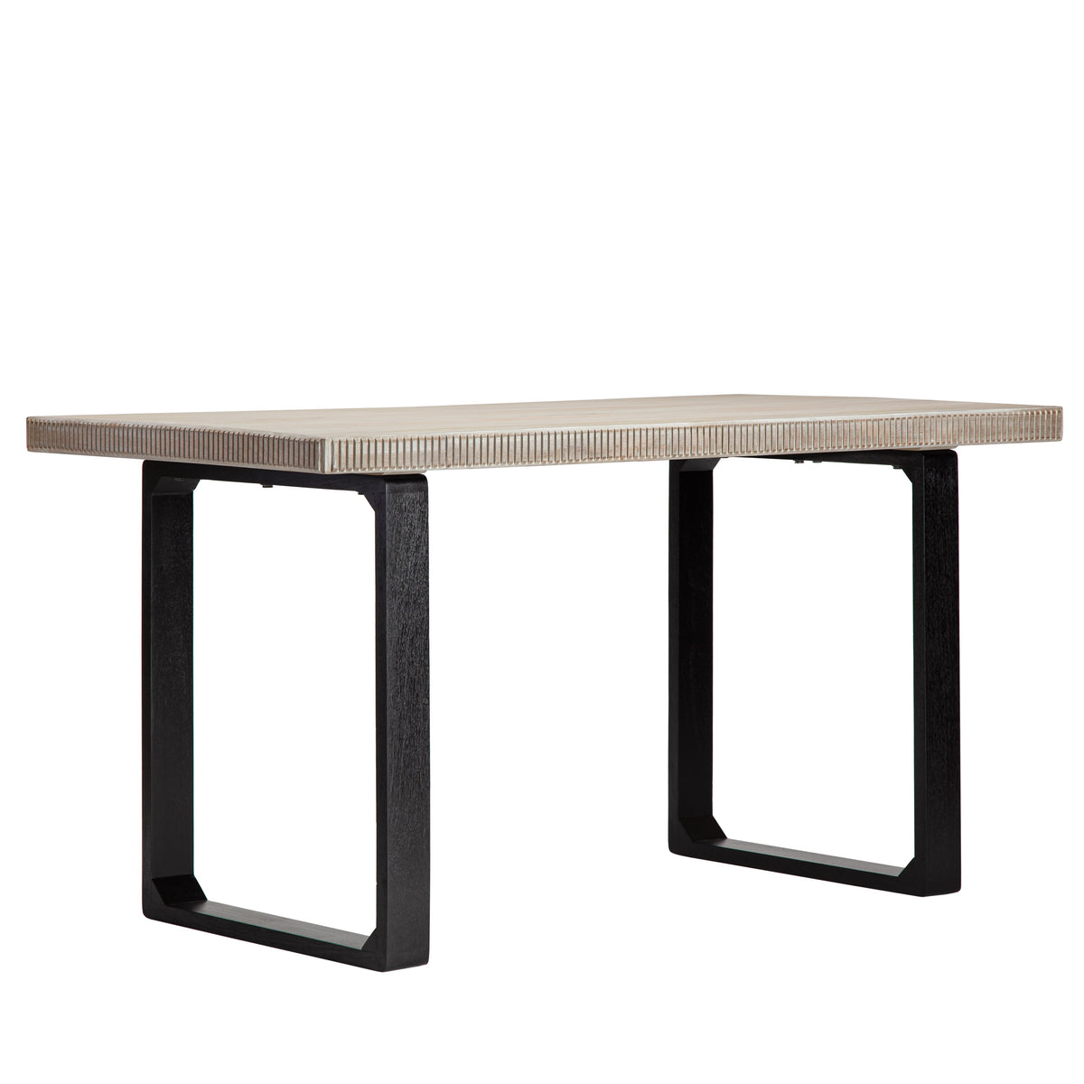 Ancona Solid Wood Writing Desk - Whitewash