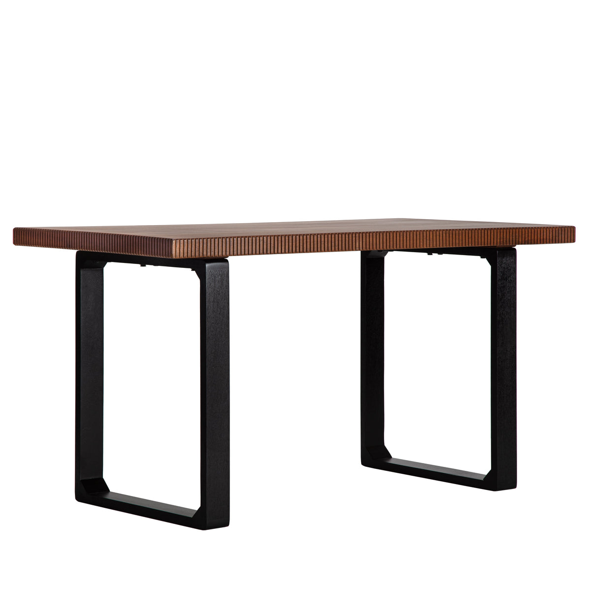Ancona Solid Wood Writing Desk - Walnut