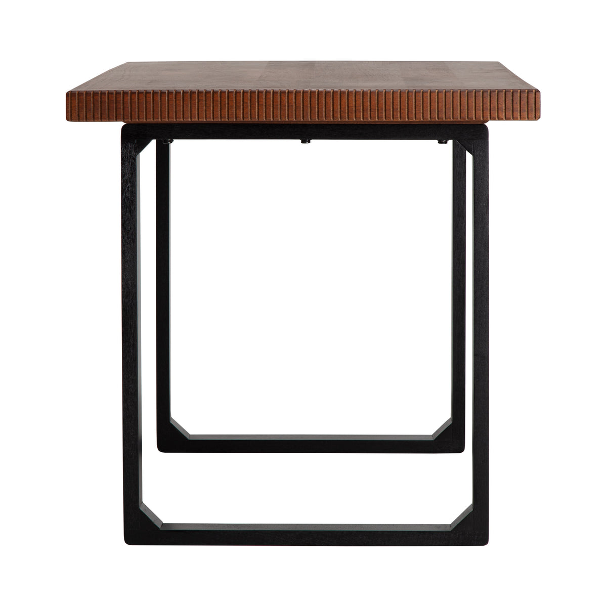 Ancona Solid Wood Writing Desk - Walnut