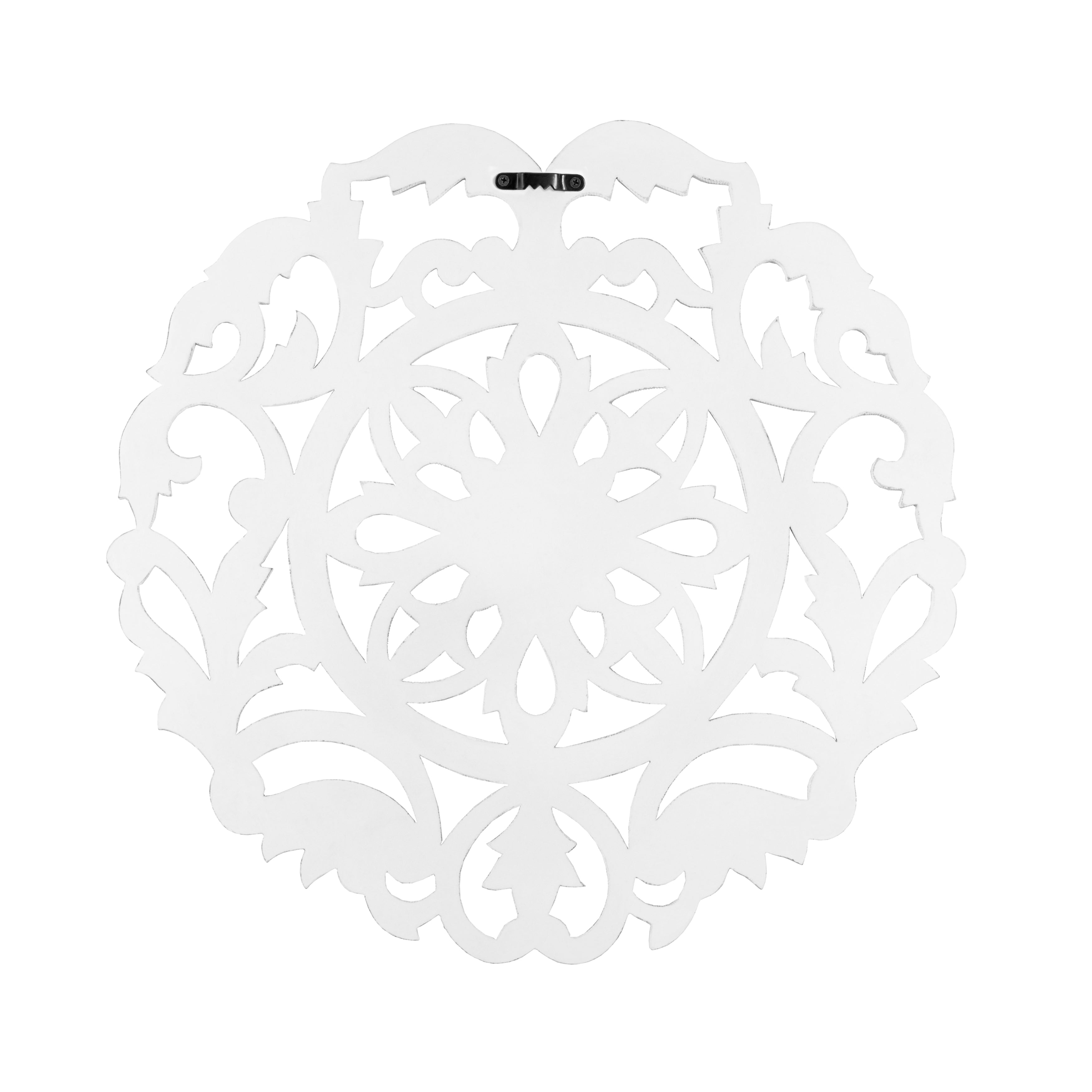 Lassi White Wall Medallion