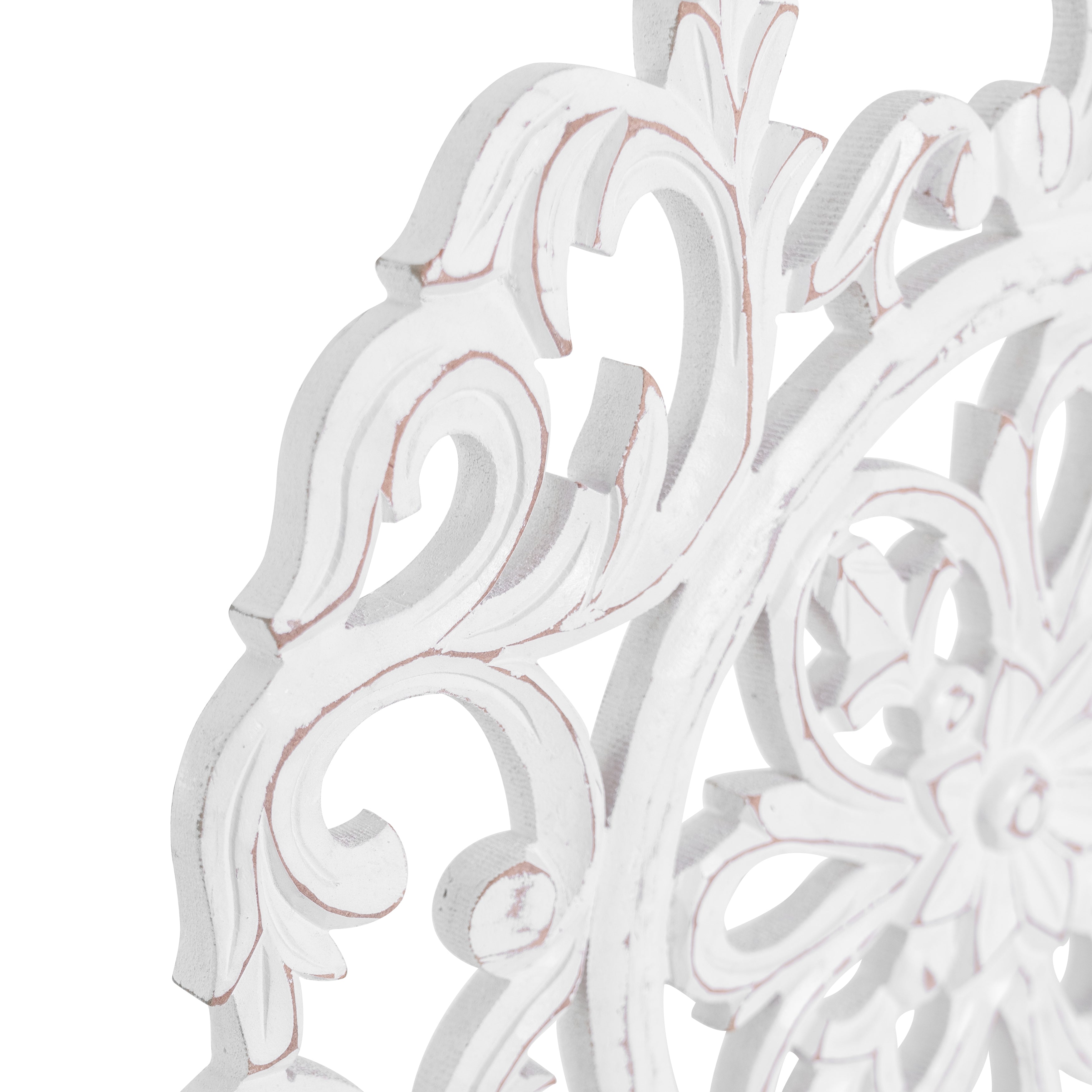 Lassi White Wall Medallion