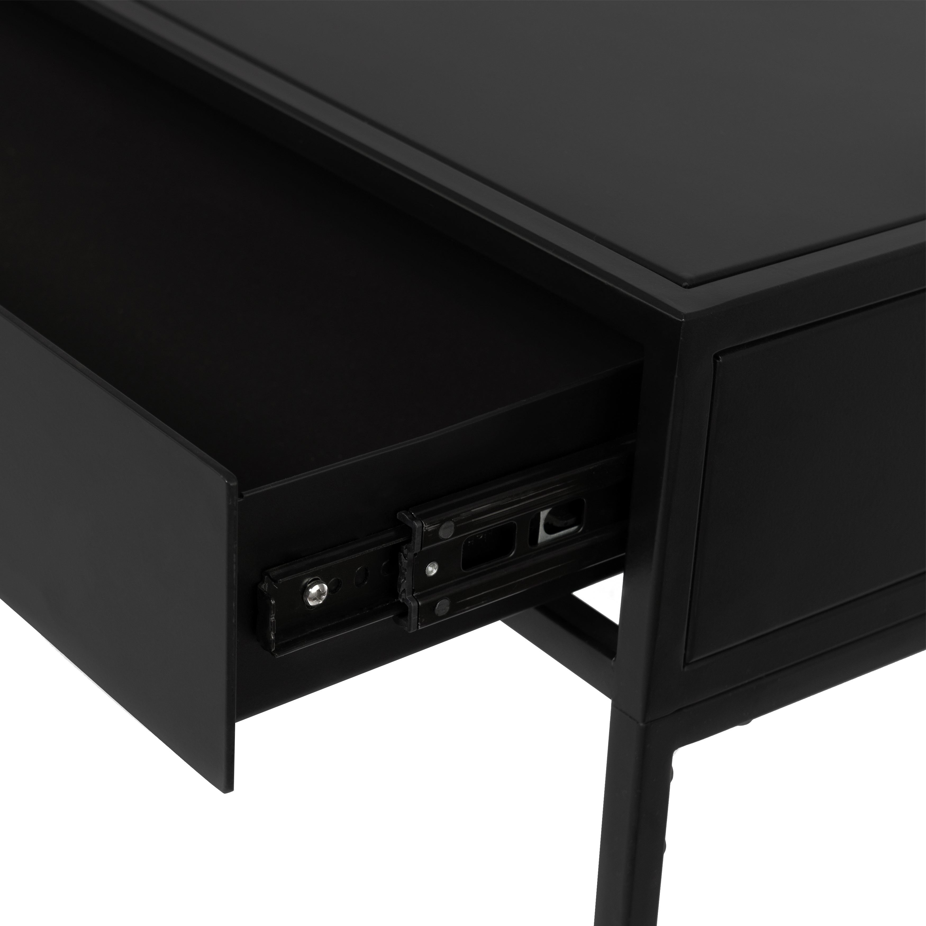 Brockwell Nightstand - 1 Drawer - Black