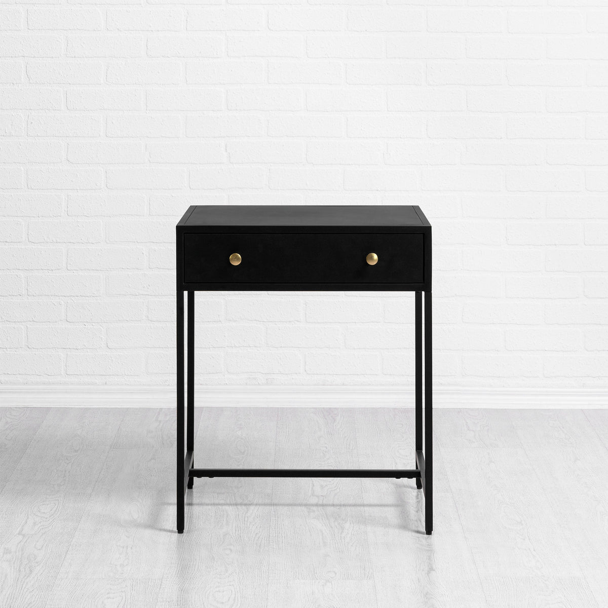 Brockwell Nightstand - 1 Drawer - Black