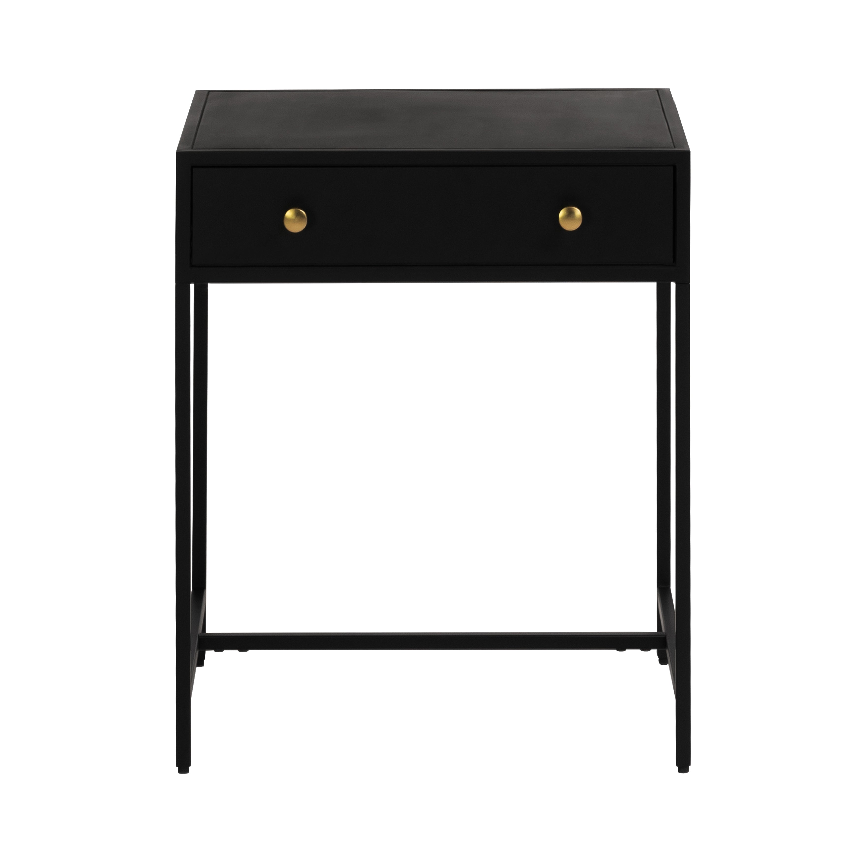 Brockwell Nightstand - 1 Drawer - Black