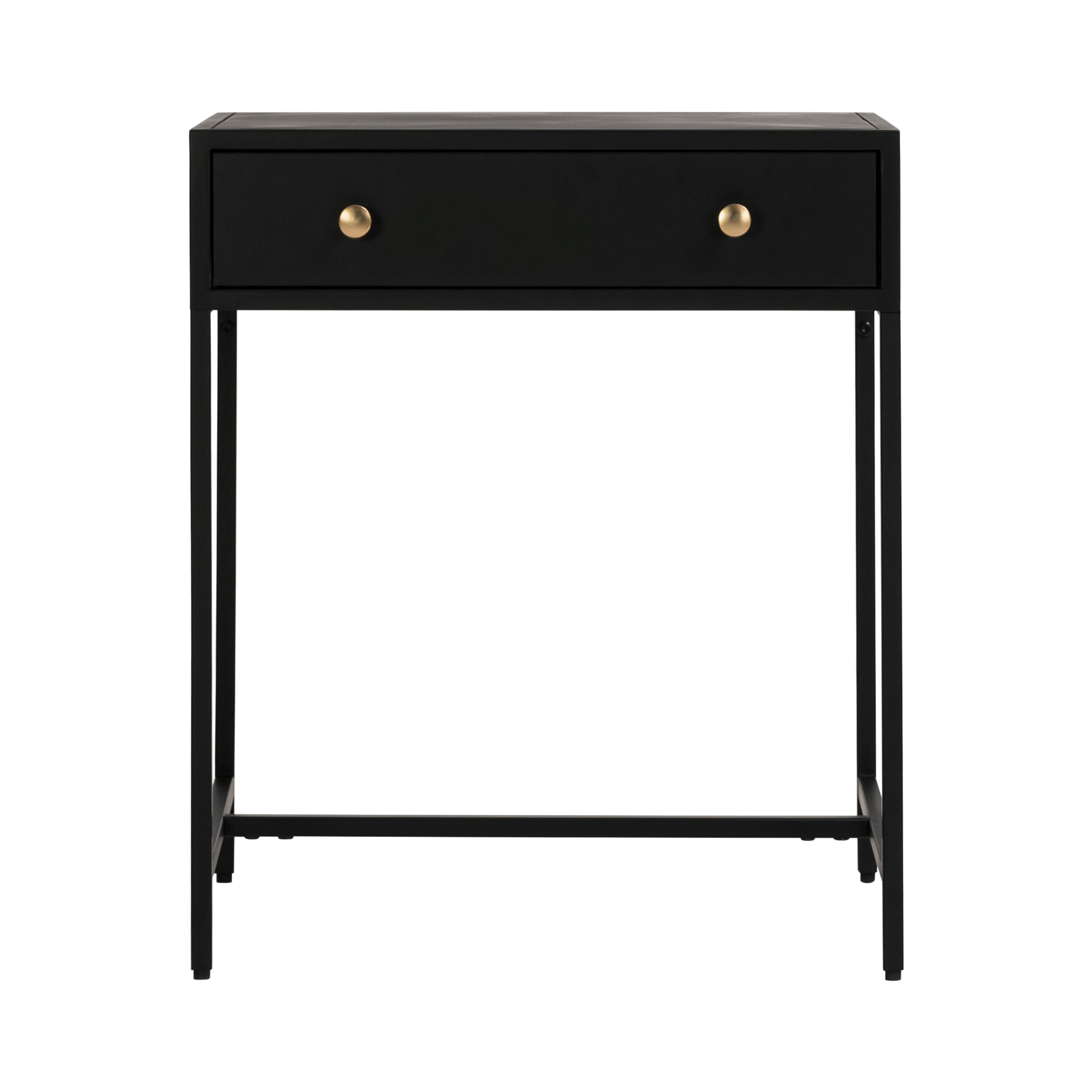 Brockwell Nightstand - 1 Drawer - Black