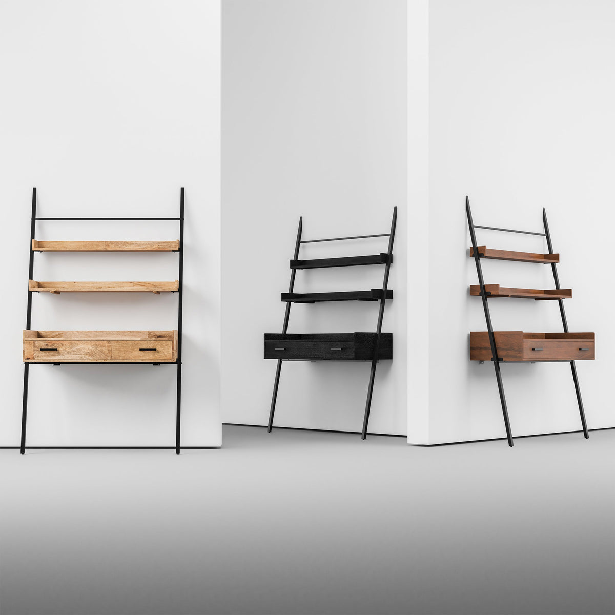 Champier Ladder Desk - Walnut