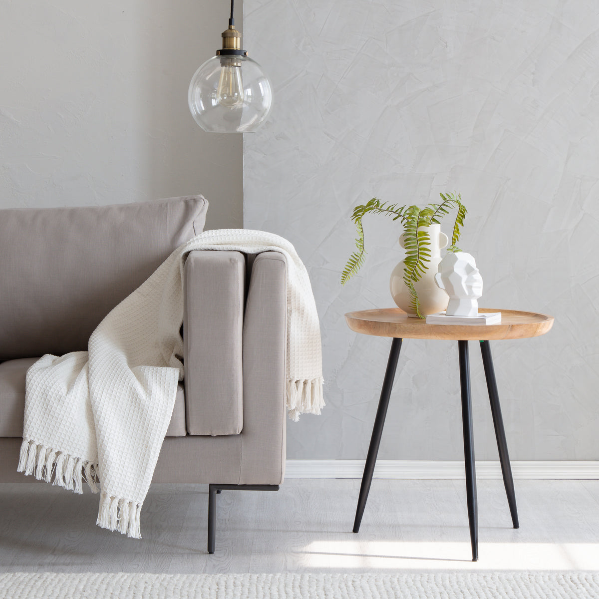 Chervey End Table - Large - Natural