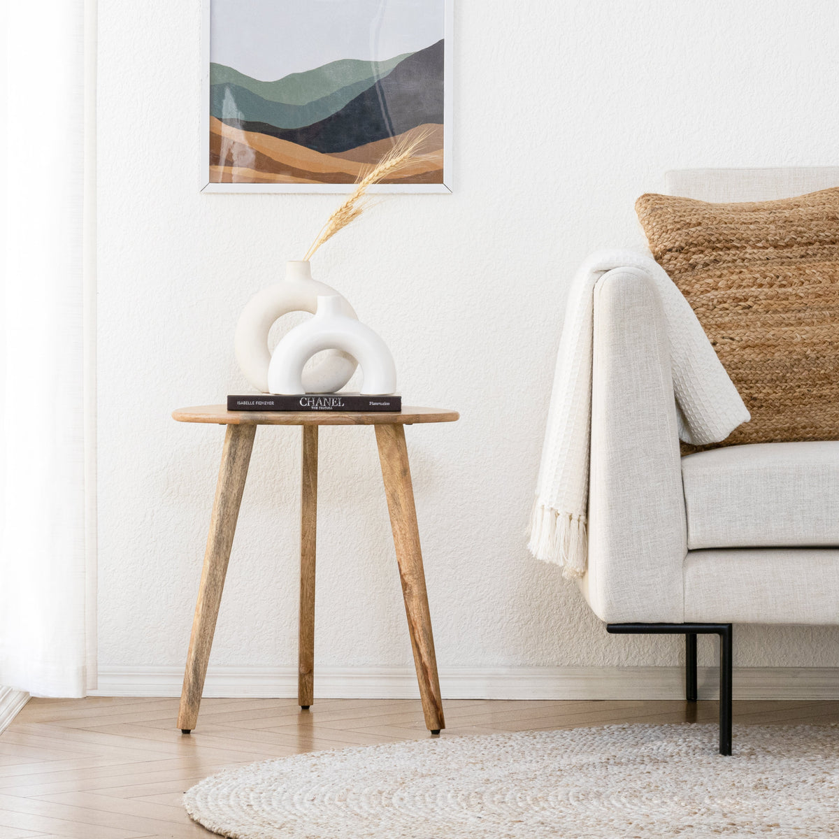 Armstrong End Table - Large - Natural