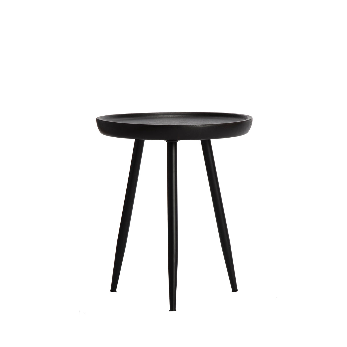 Chervey Side Table - Small - Black
