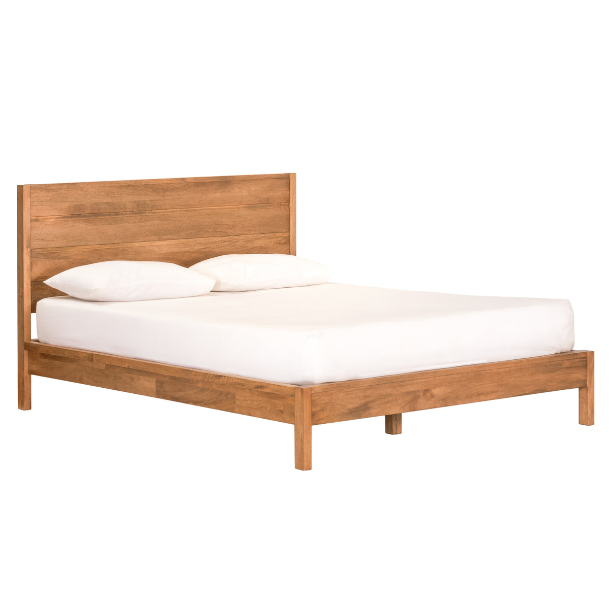 Tivoli Solid Wood Bed - Mid Tone Honey