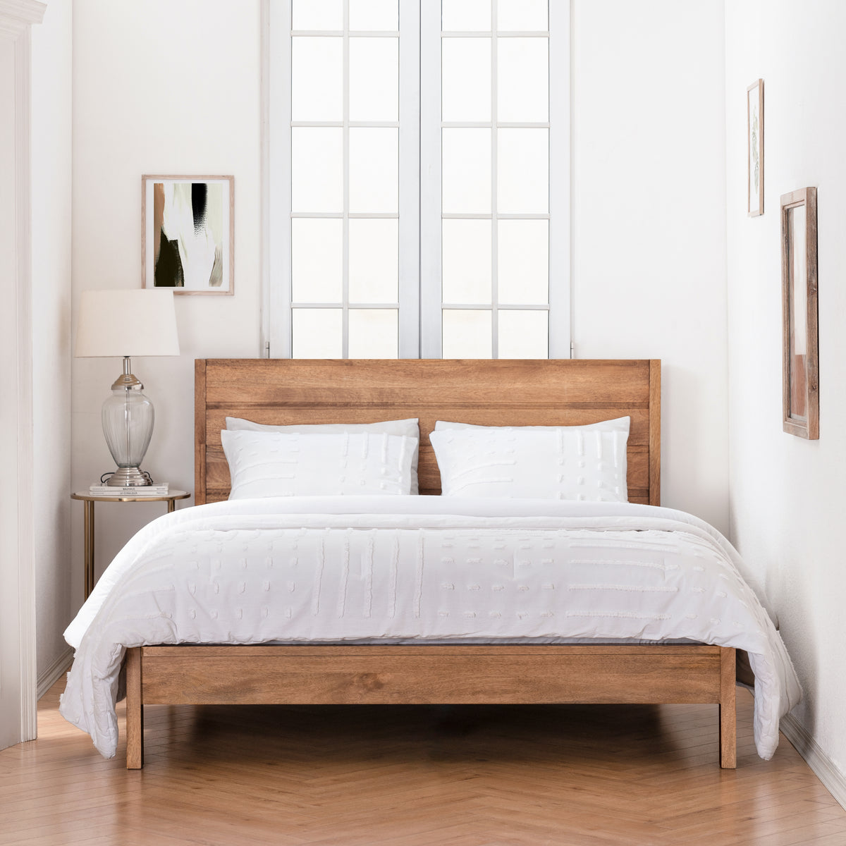 Tivoli Solid Wood Bed - Mid Tone Honey