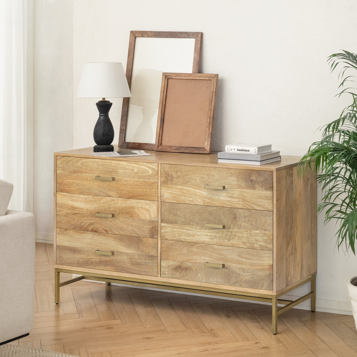 Leah Chest of Drawers - Natural