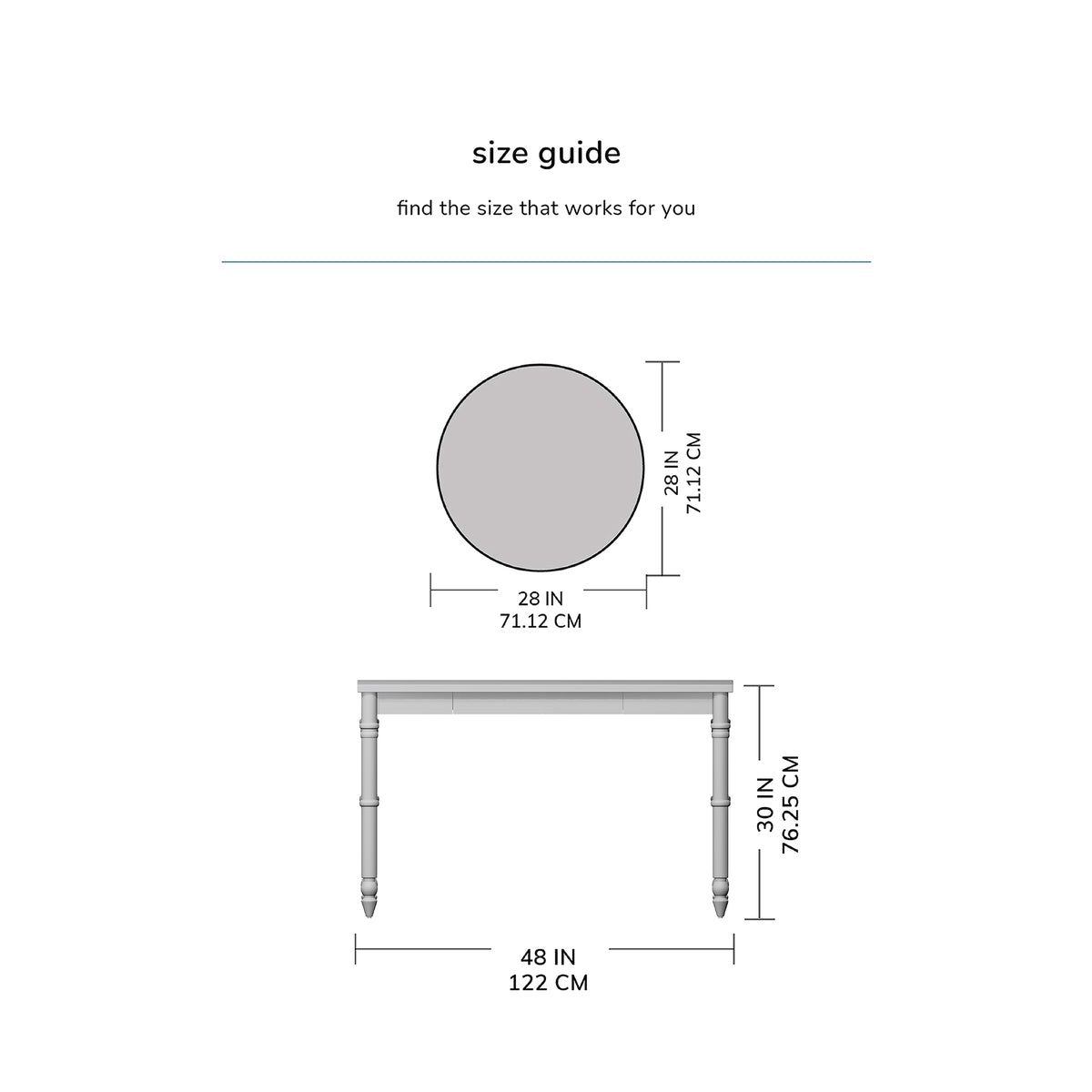 Rhonda Solid Wood Desk - Warm Sand