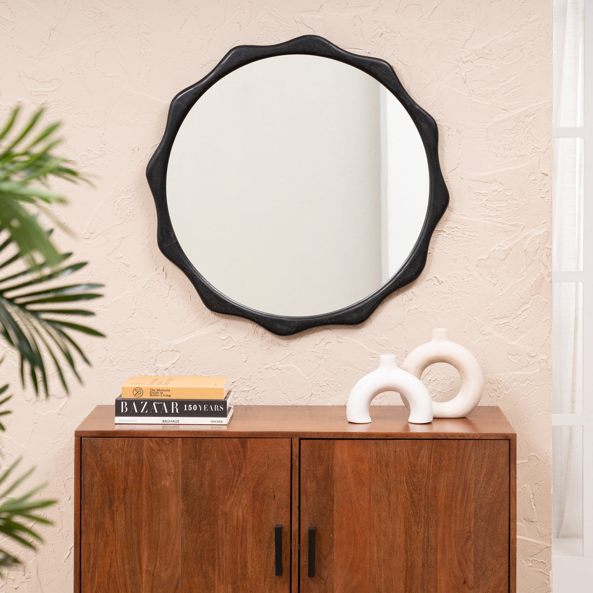 Celeste Accent Wall Mirror - Black