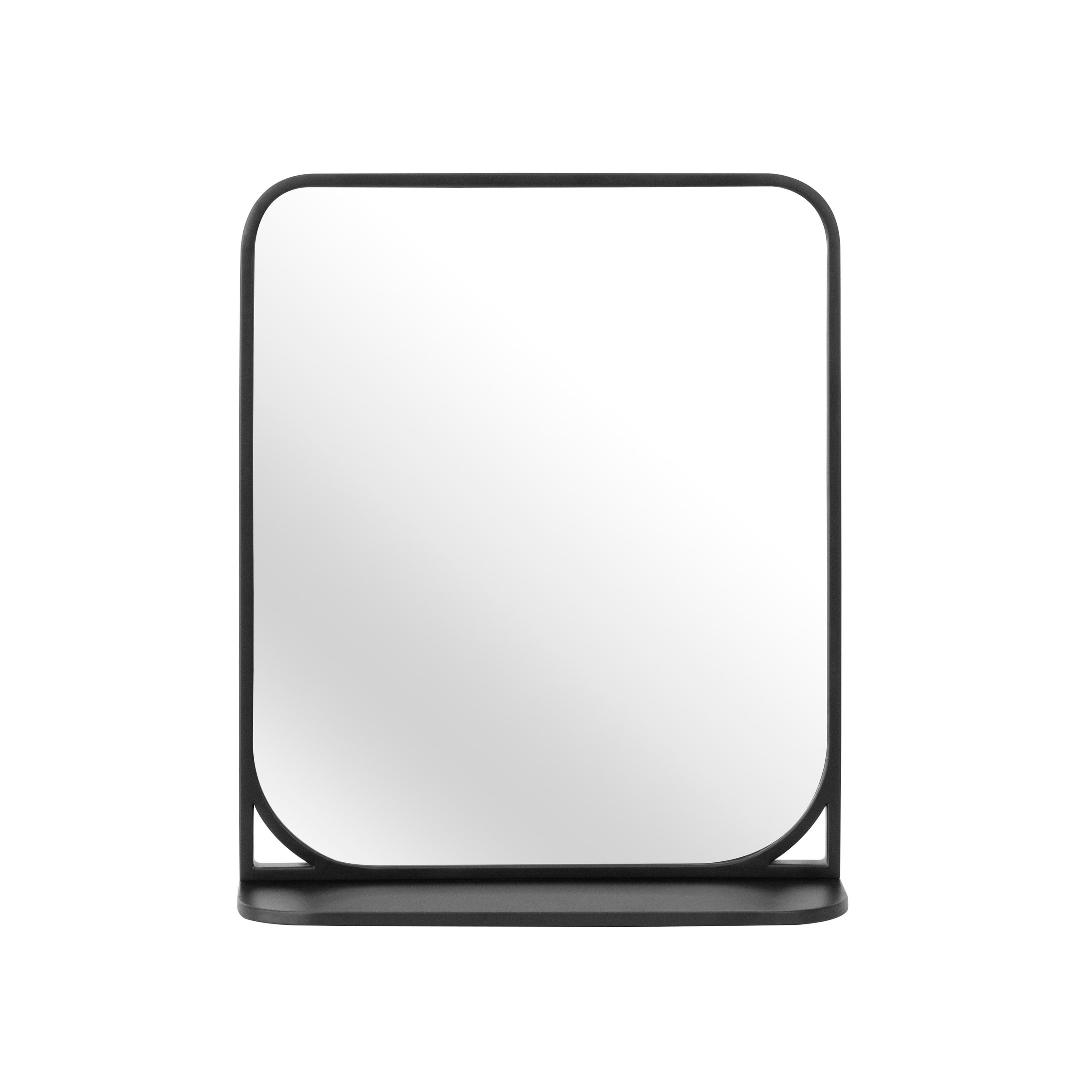 Como Accent Wall Mirror - Black