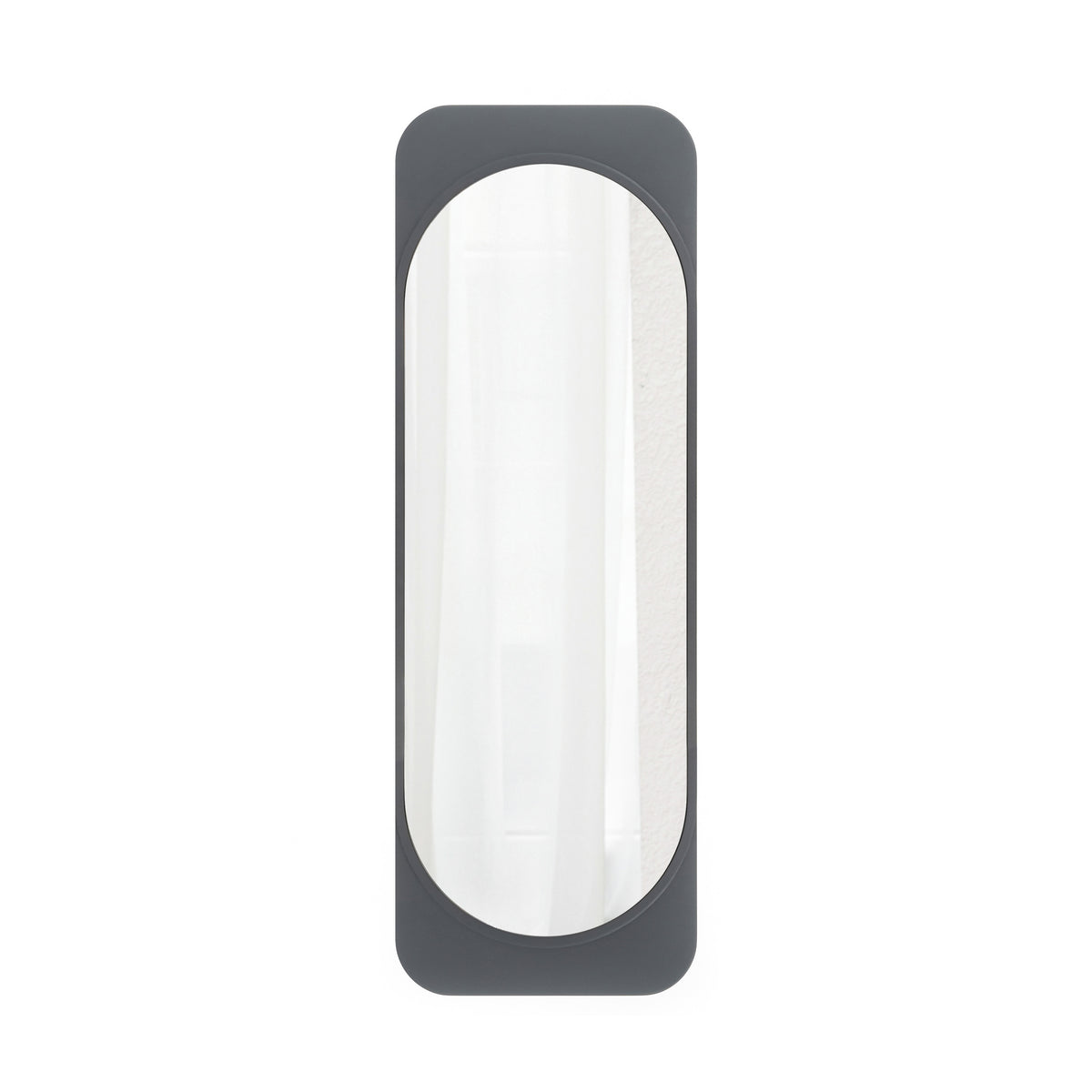 Dora Accent Wall Mounted Mirror - Grey