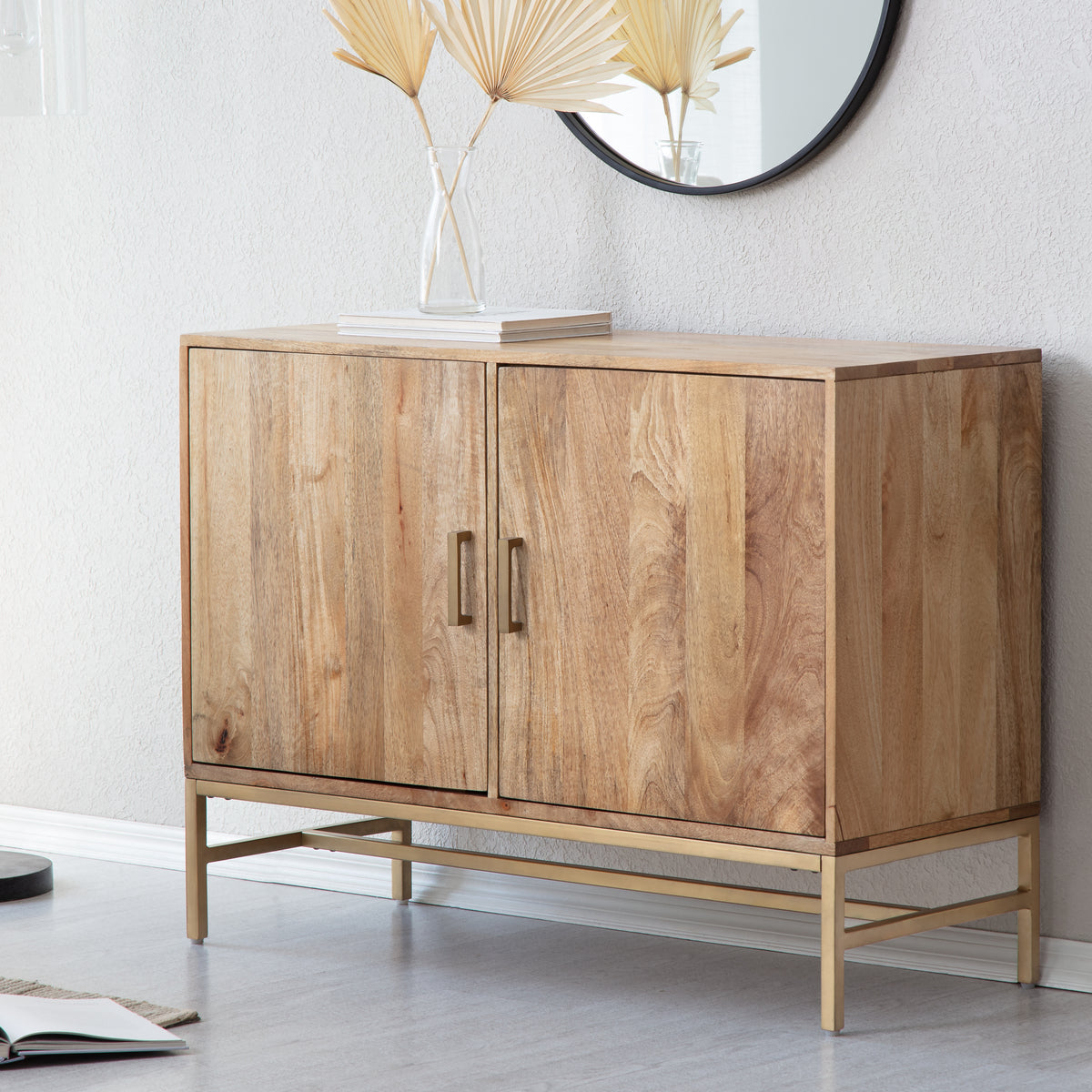Dottie Solid Wood Sideboard - Natural