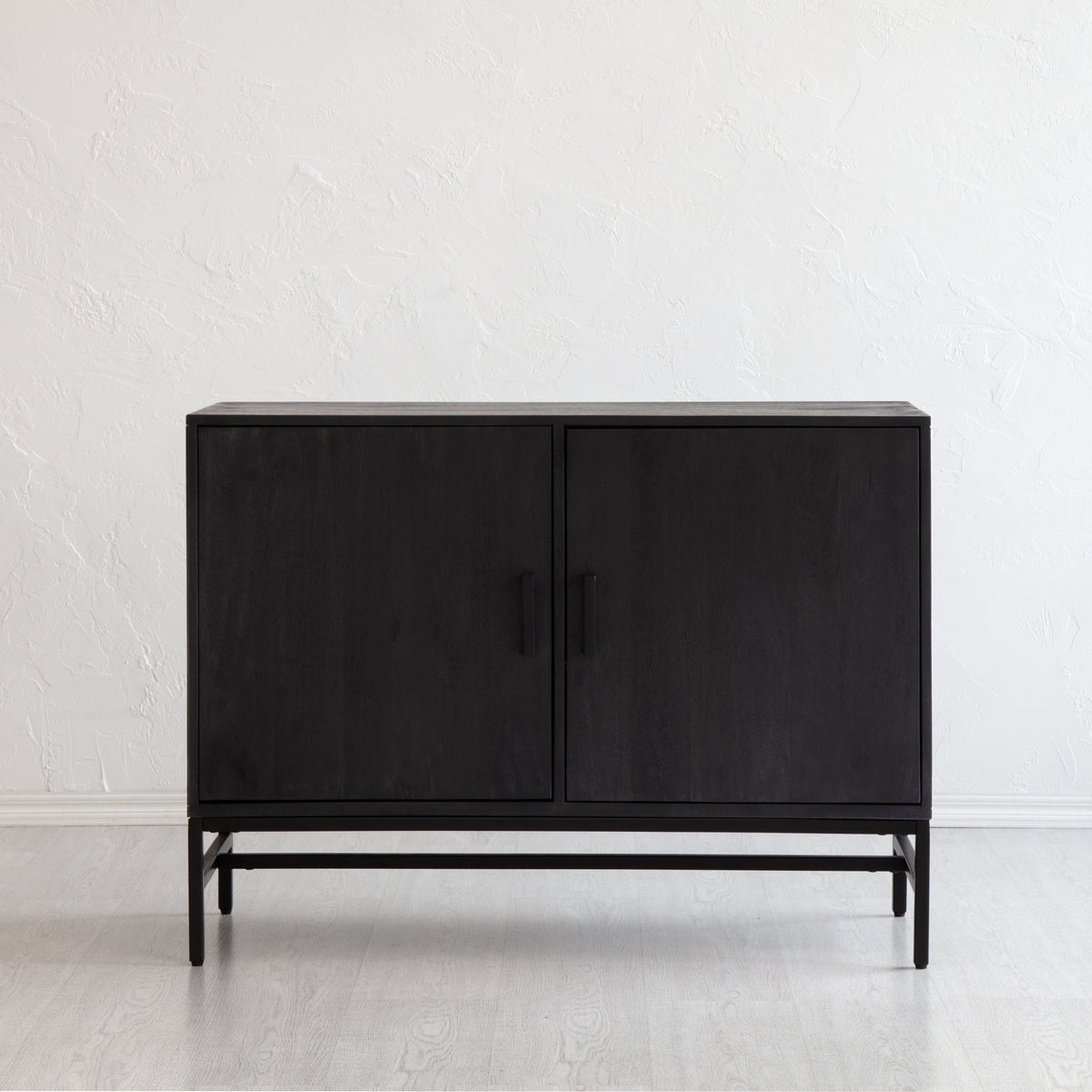 Dottie Solid Wood Sideboard - Black