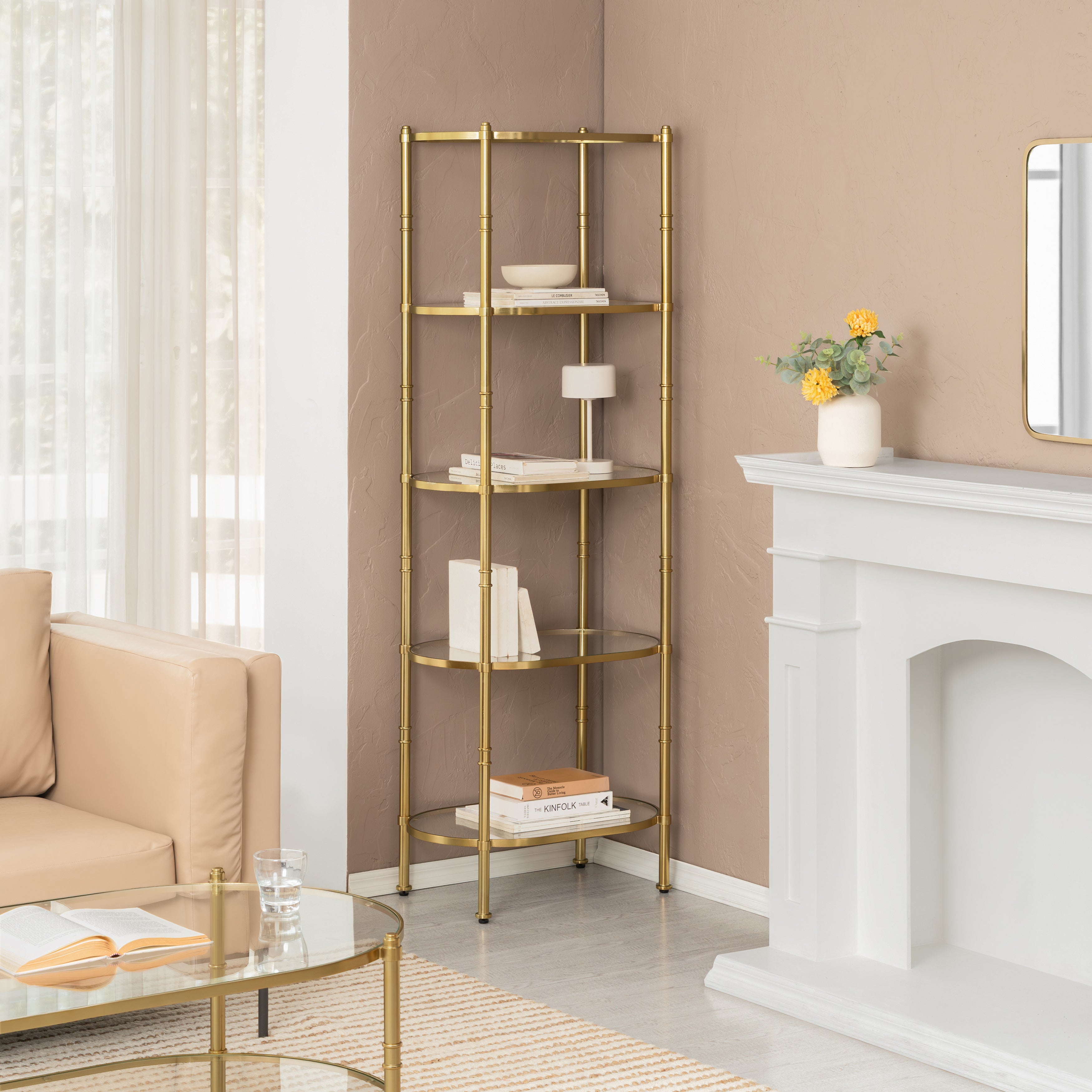 antique brass