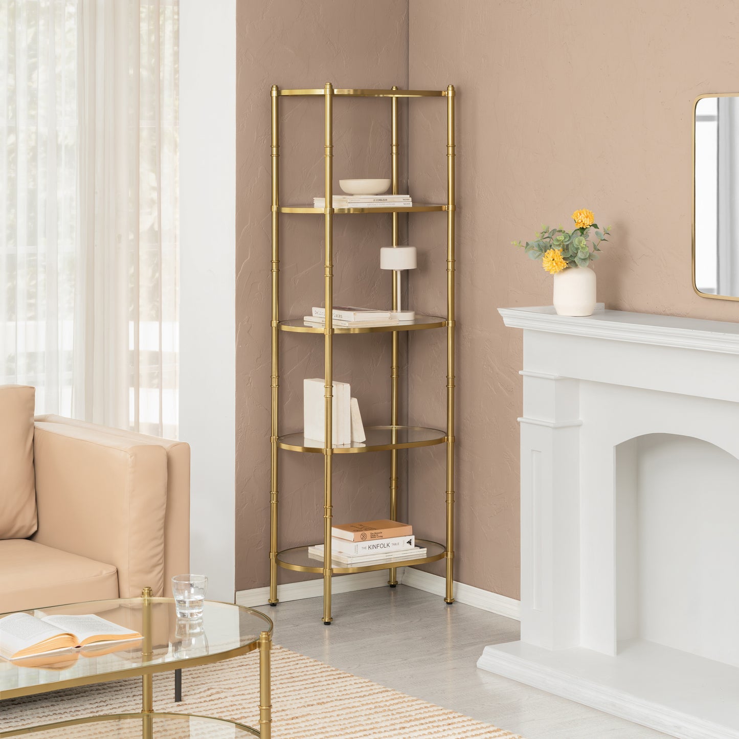 antique brass