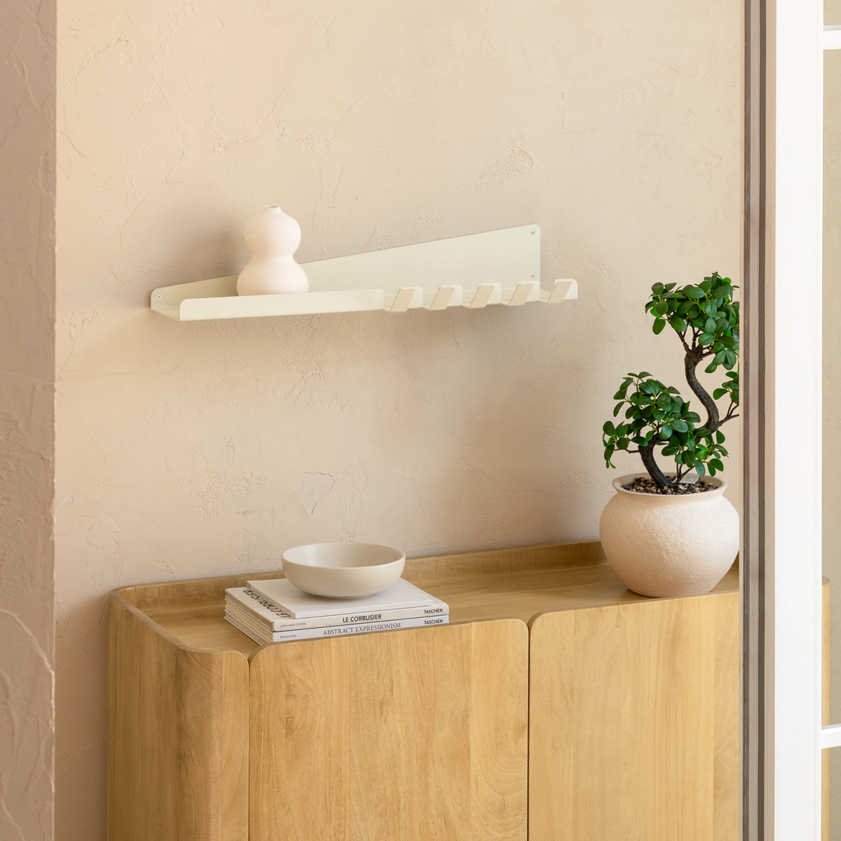 Carmel Wall Mounted Hook - Chalk White