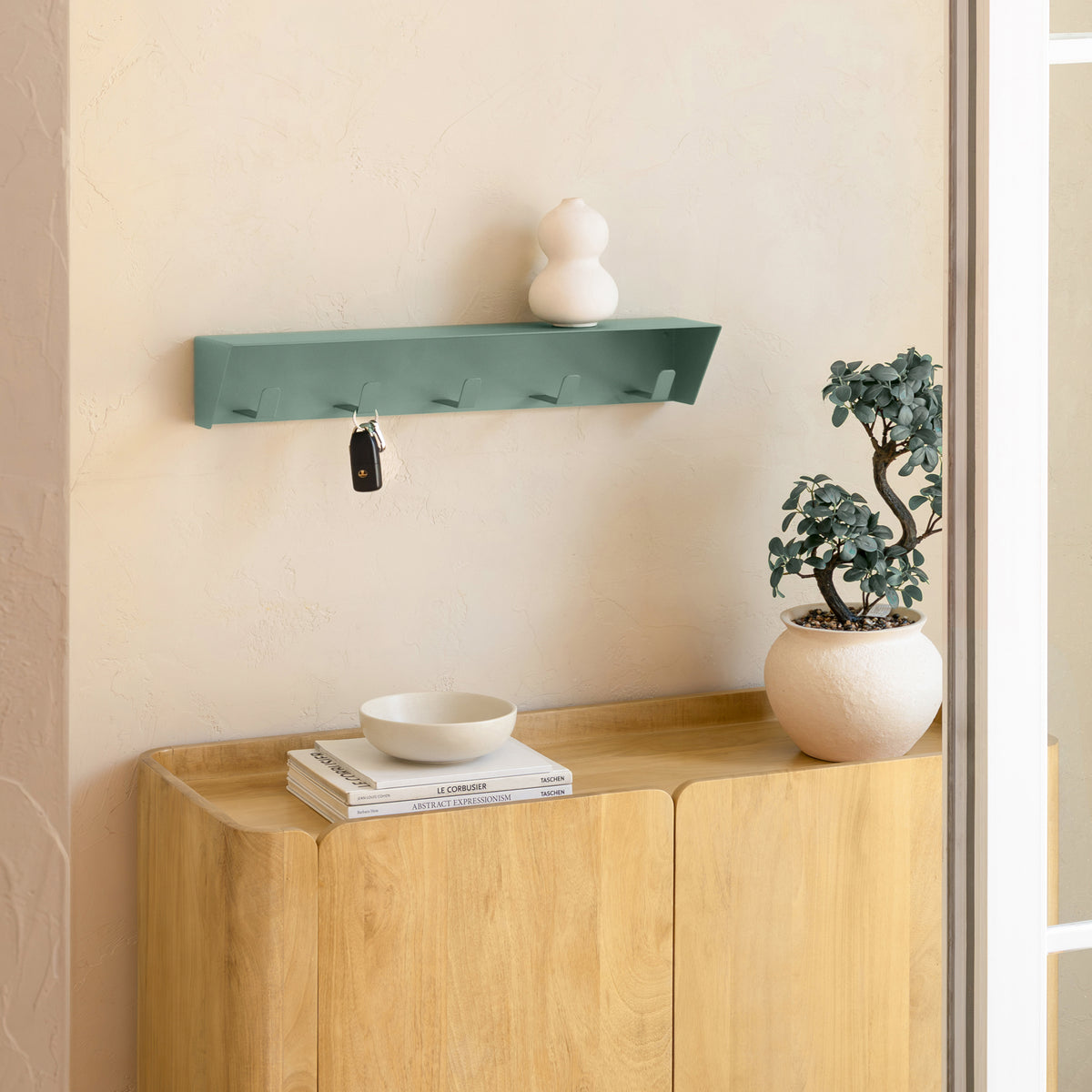 Vincent Wall Mounted Hook - Sage Green