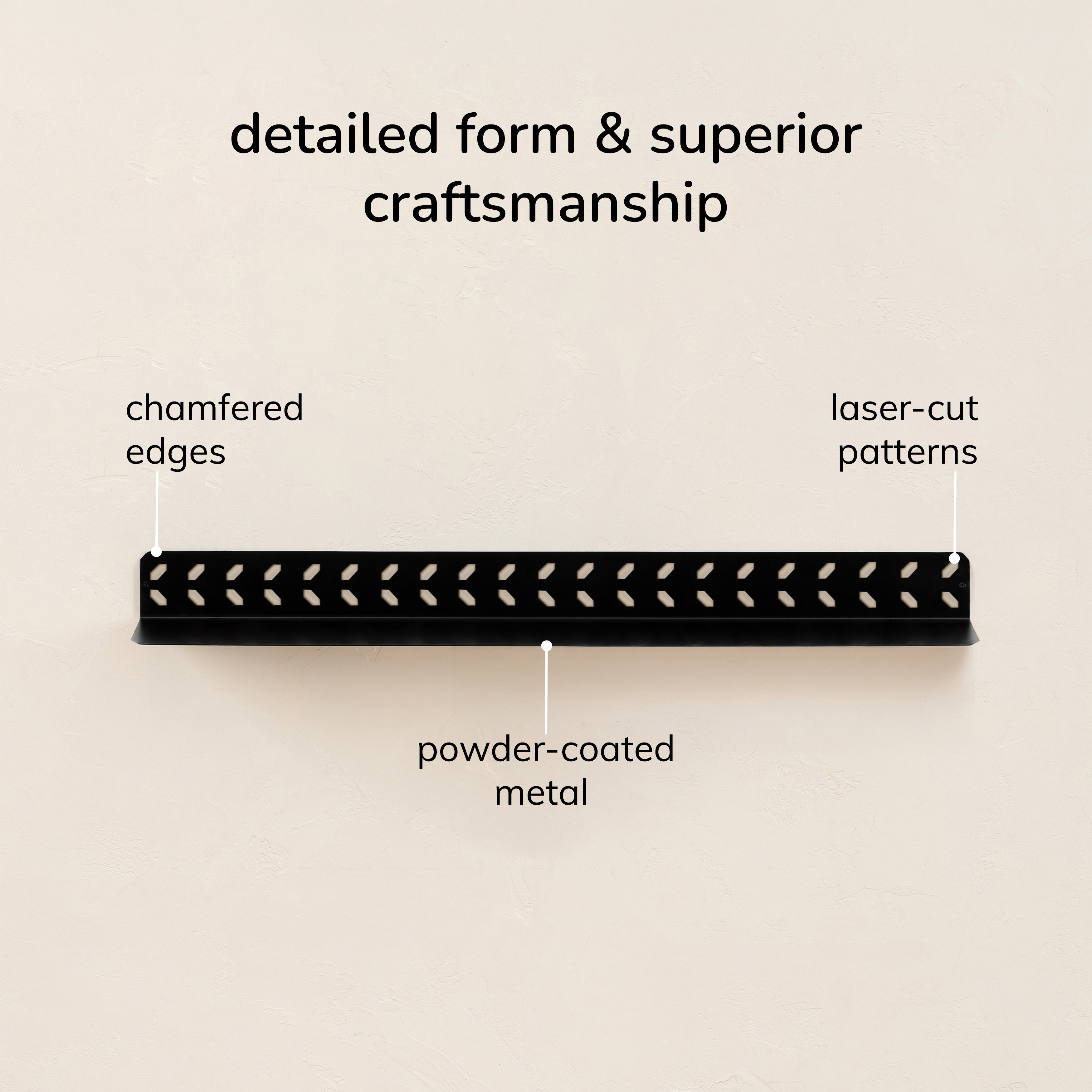 Ola Wall Mounted Shelf - Large