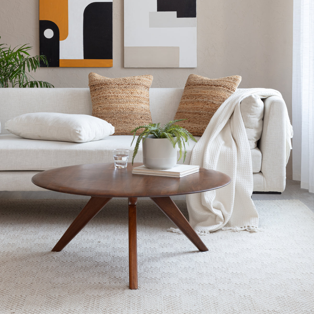 Marcel Coffee Table - Walnut