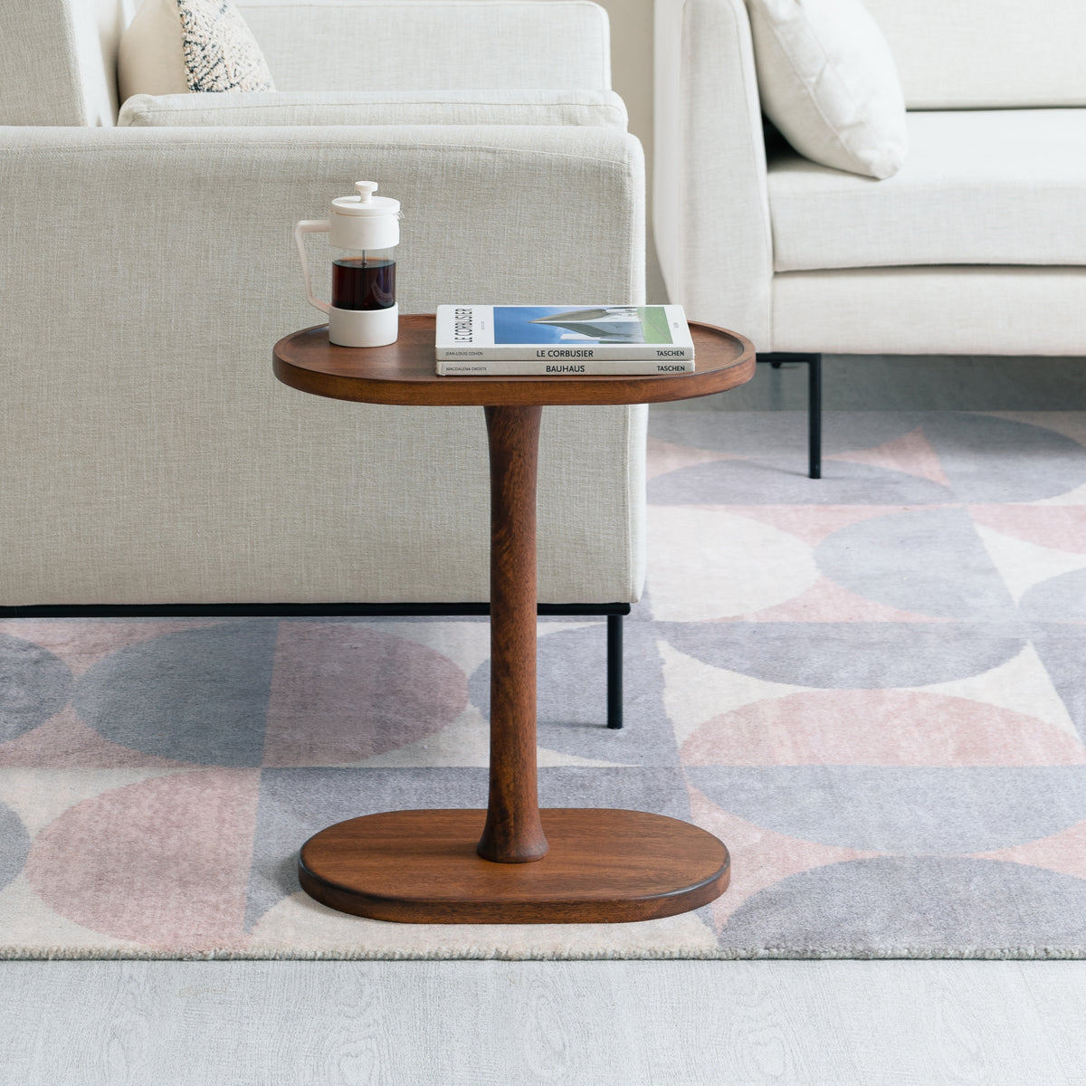 Campbell End Table - Walnut